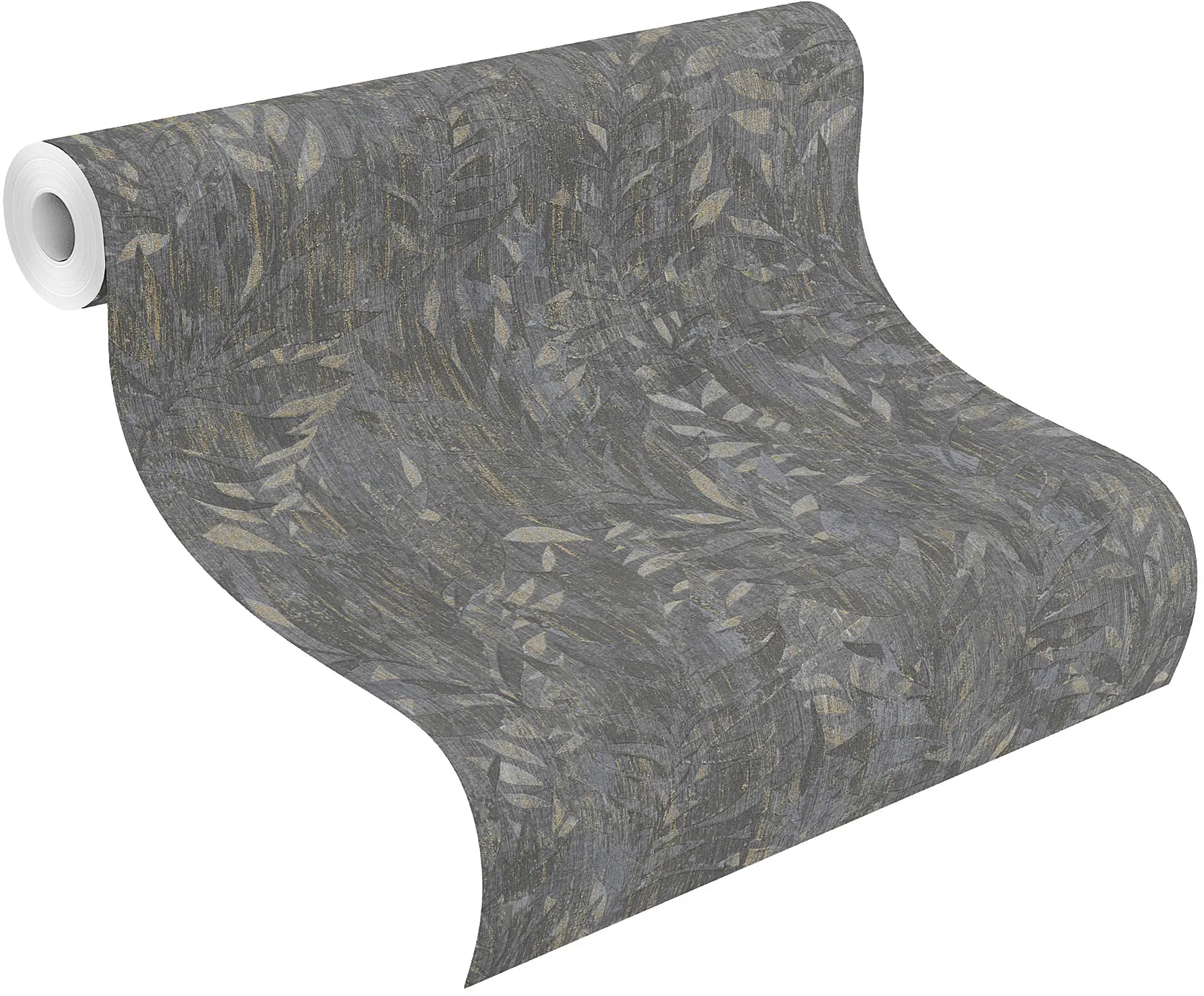 Rasch Vliestapete 561289 BARBARA home Collection III farn blau-gold, 10,05 x 0,53 m