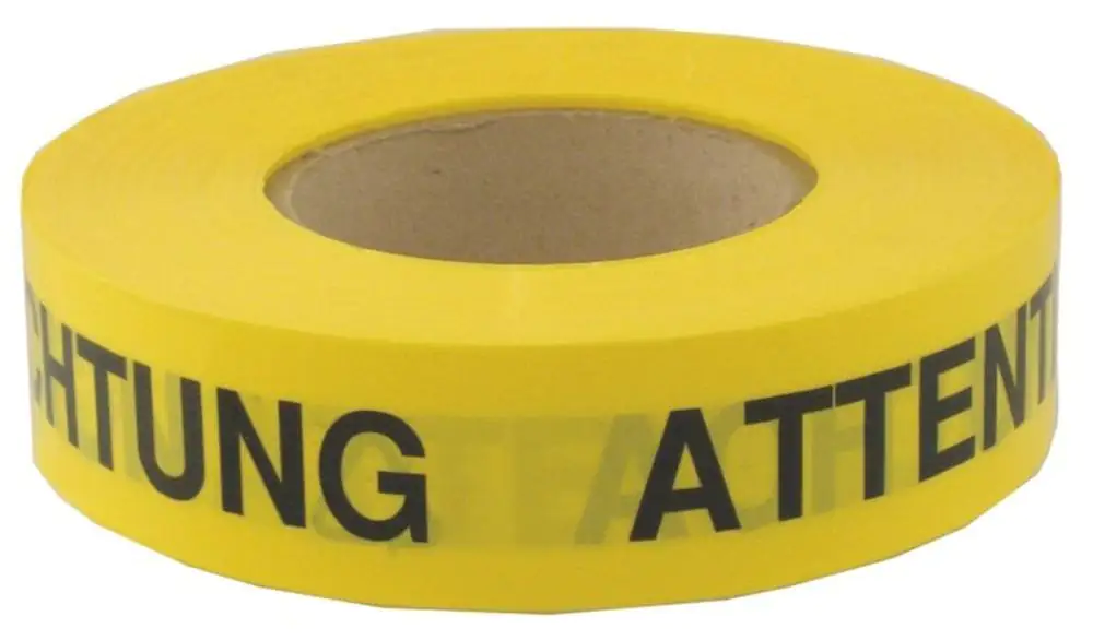 Conacord Trassenwarnband 100 m 40 mm breit Conacord Trassenwarnband 100 m 40 mm breit