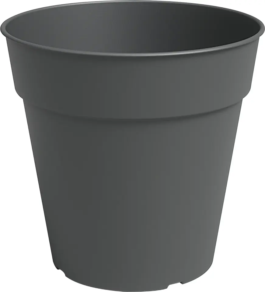 Artevasi Anzuchttopf Madagascar Kunststoff anthrazit Ø 40 x 39 cm 