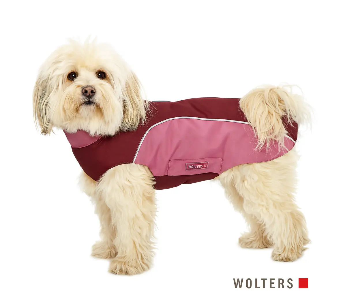 Wolters Hundebekleidung Regenjacke Easy Rain dunkelrot/himbeere