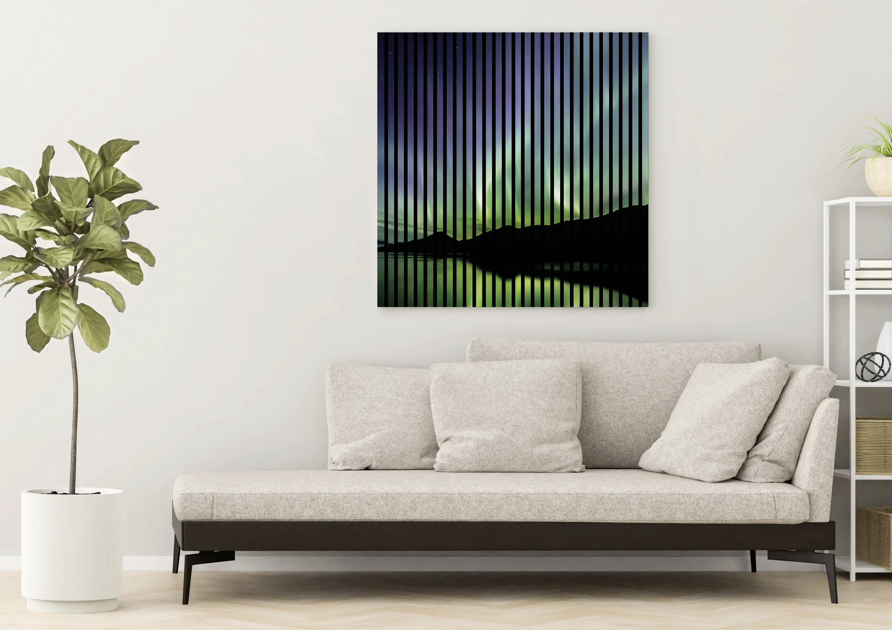 Neuhofer Akustikpaneele Aurora 119,5 x 113,3 x 1,9 cm