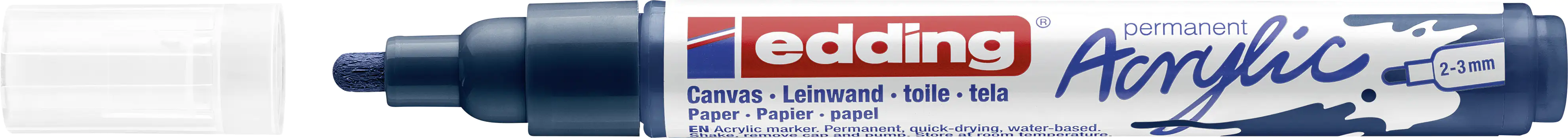 edding 5100 Acrylmarker medium elegant nachtblau 2 - 3 mm