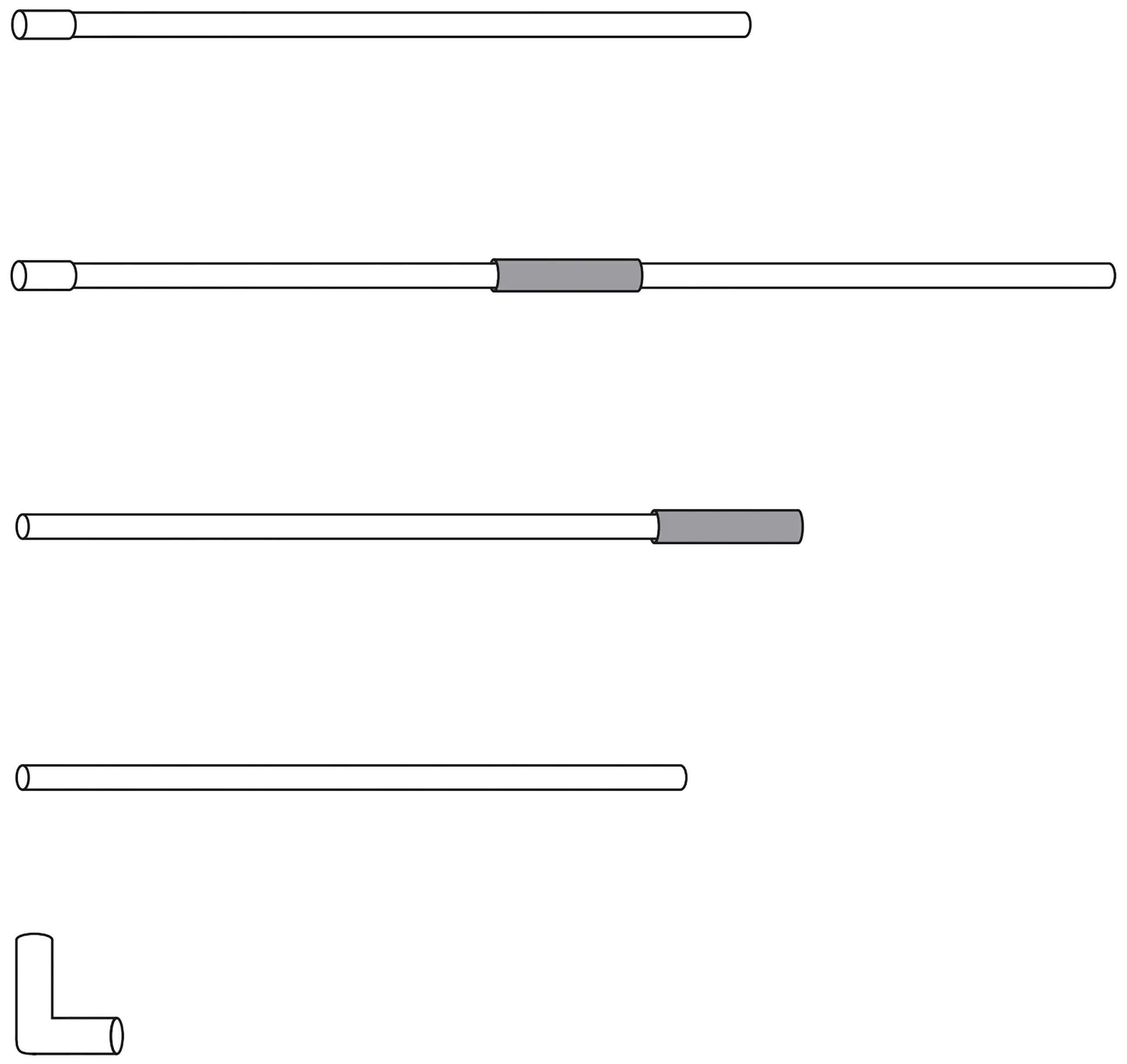 Windhager IS Falt-Moskitonetz 90 x 200 cm weiß