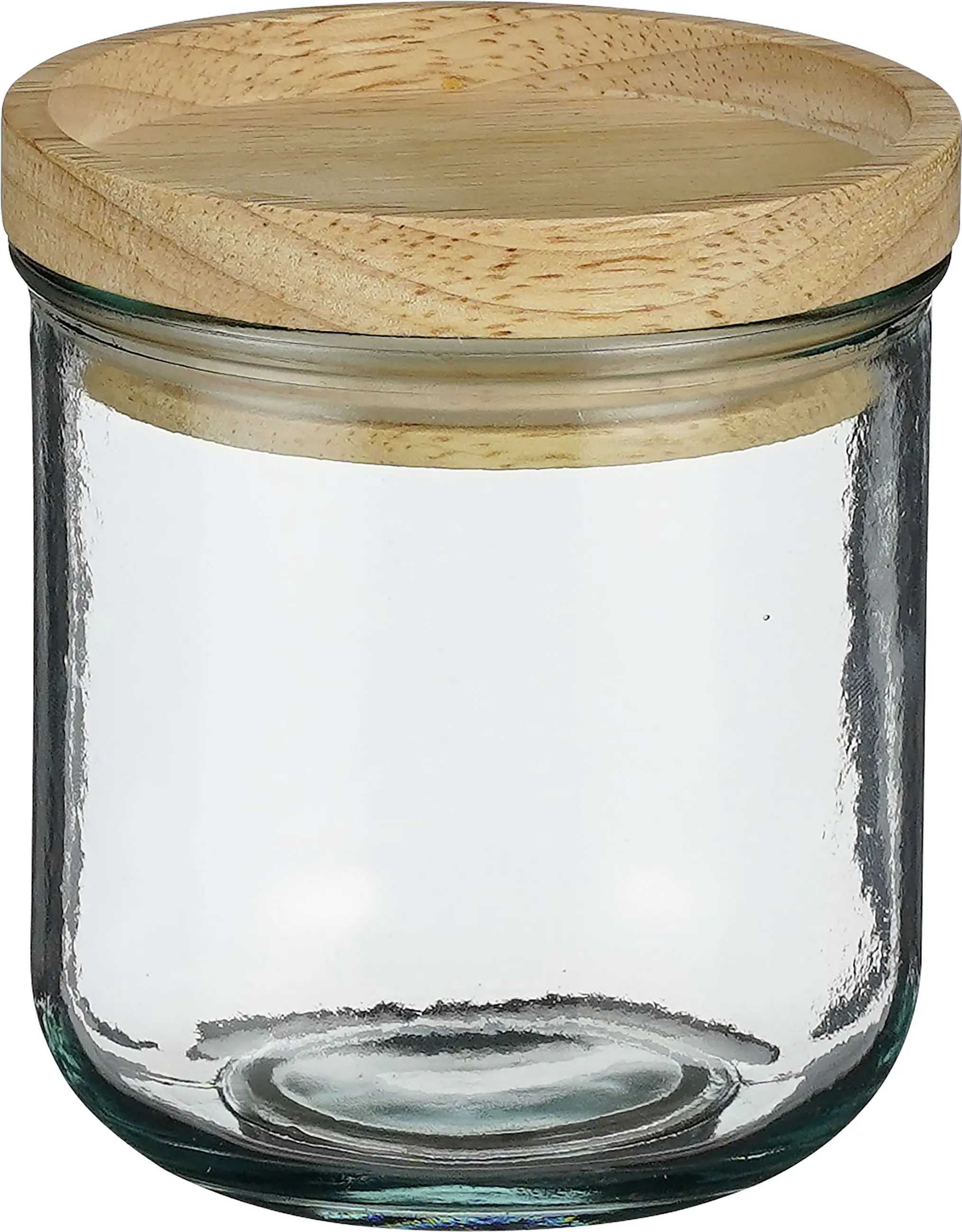 Mica Decorations Vorratstopf Salamo recycled glass 10 x 9 cm transparent