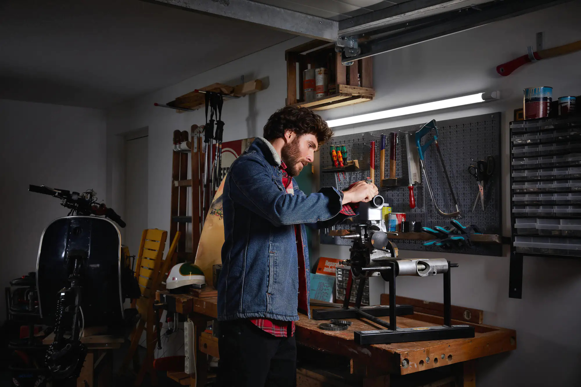 Ledvance LED-Unterbauleuchte Power Batten 24 Watt,120 cm, weiß