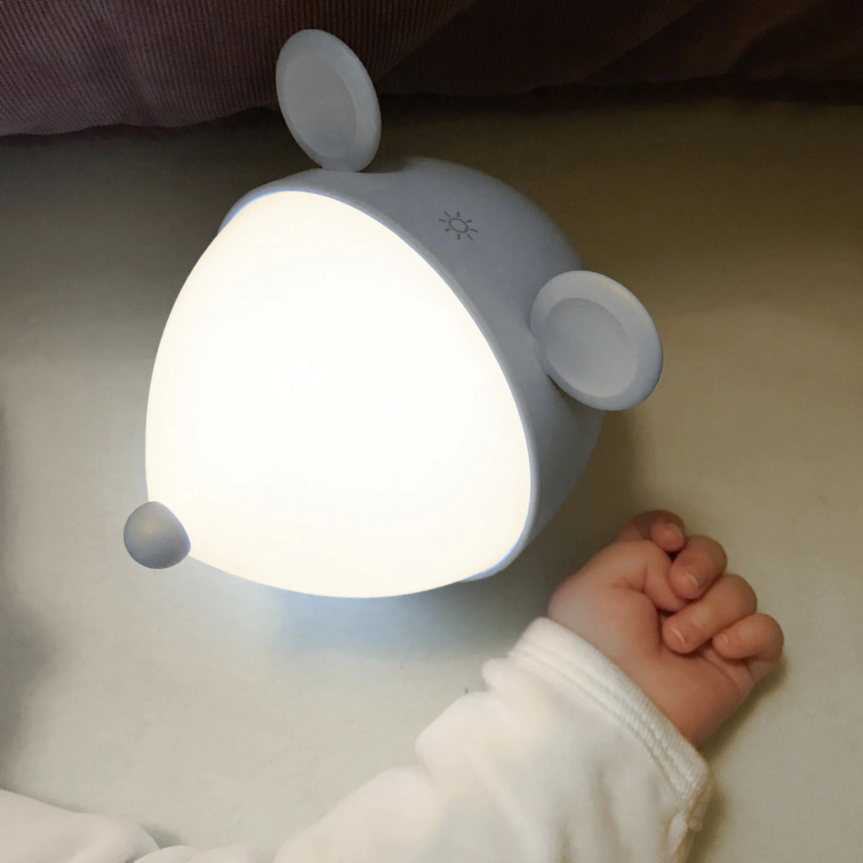 Brilliant Kinder-Tischleuchte Muso blau 5 W dimmbar warmweiß-kaltweiß