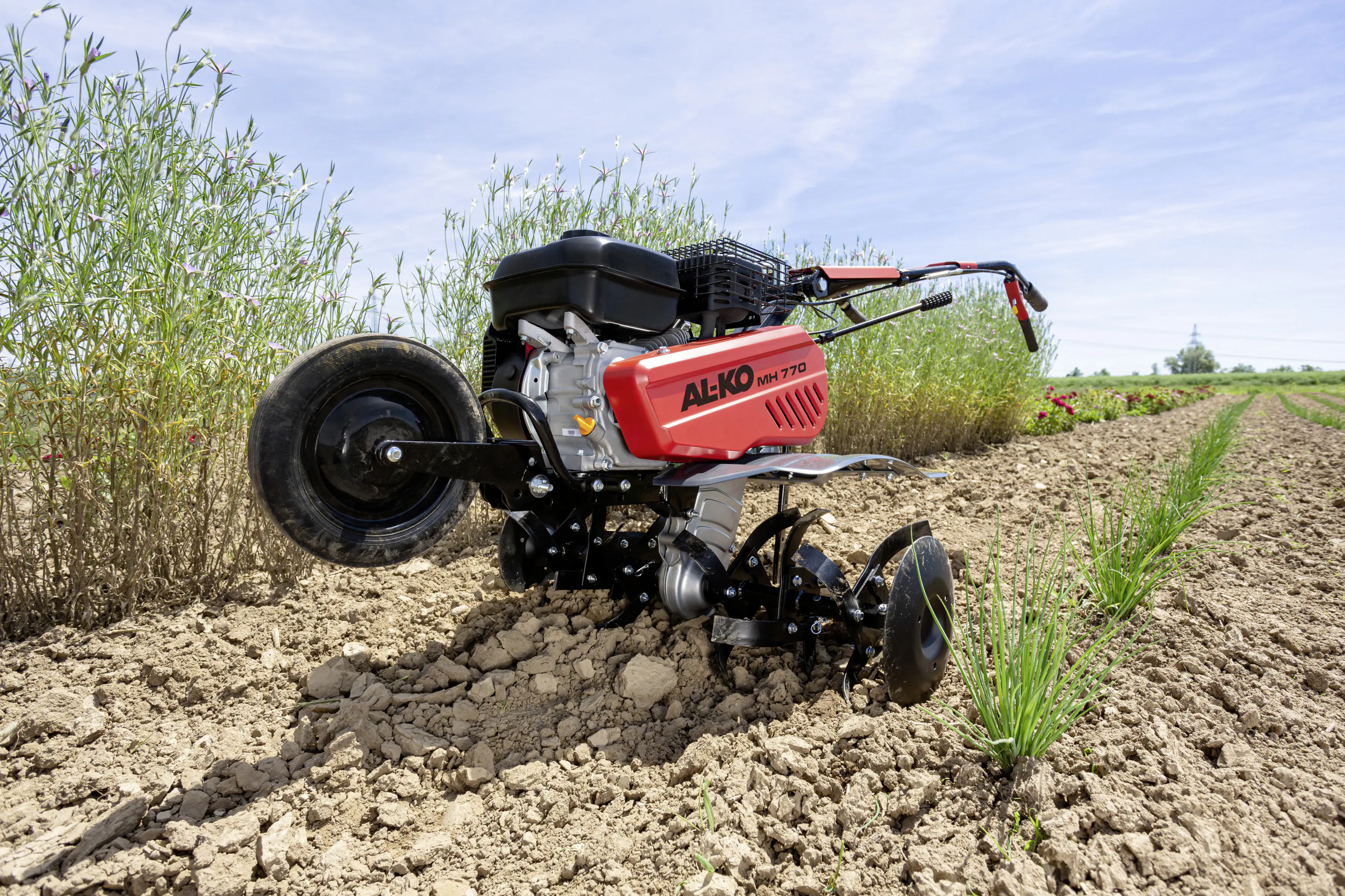 AL-KO Benzin-Motorhacke MH 770 Comfort 3,45 kW, 77 cm Arbeitsbreite