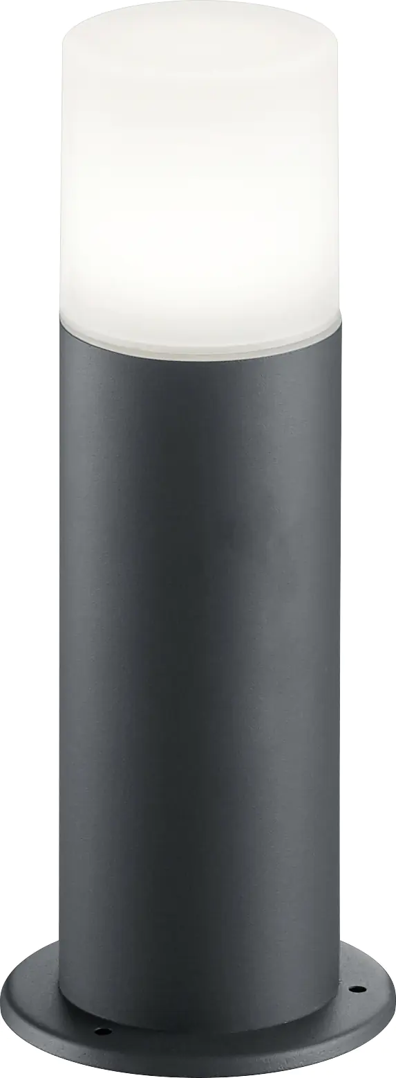 Trio Leuchten Außen-Wegeleuchte Hoosic E27 anthrazit weiß