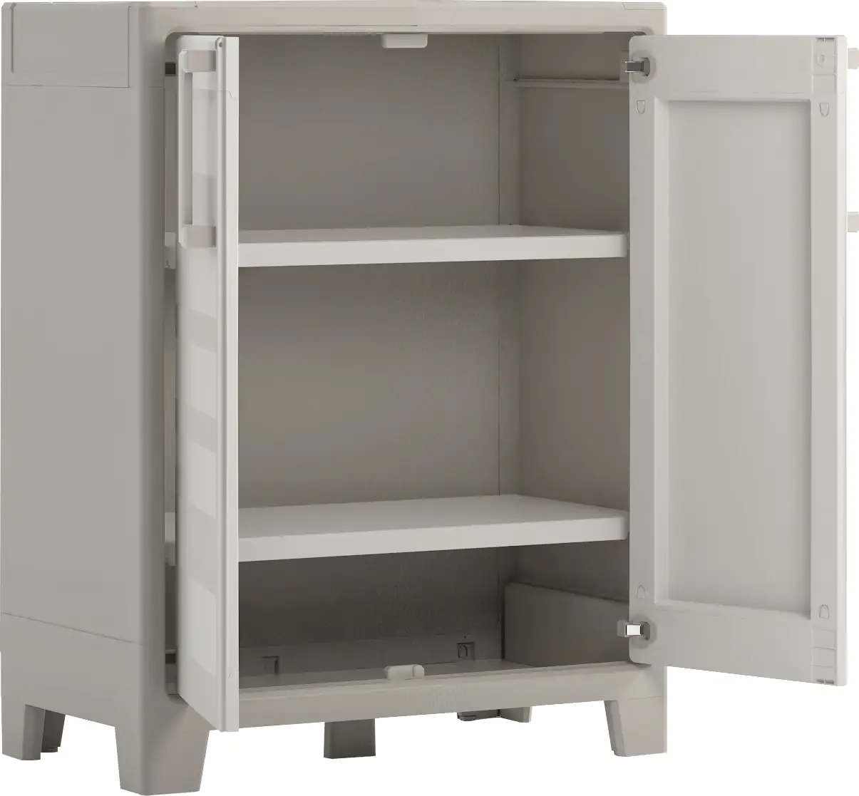 Kis Kunststoffschrank Gulliver Nieder 100 x 80 x 44 cm beige