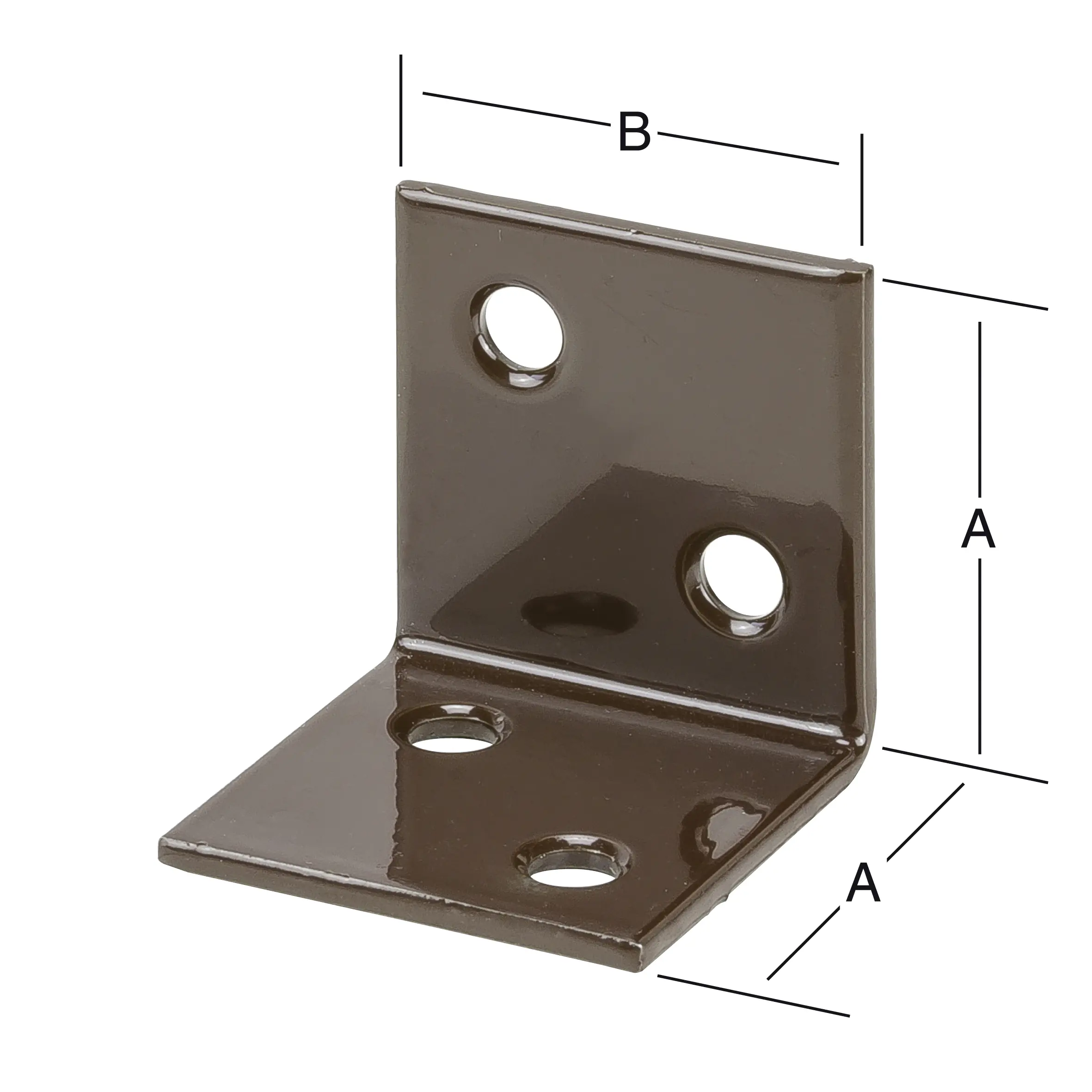 Vormann Breitwinkel braun 30 x 30 mm