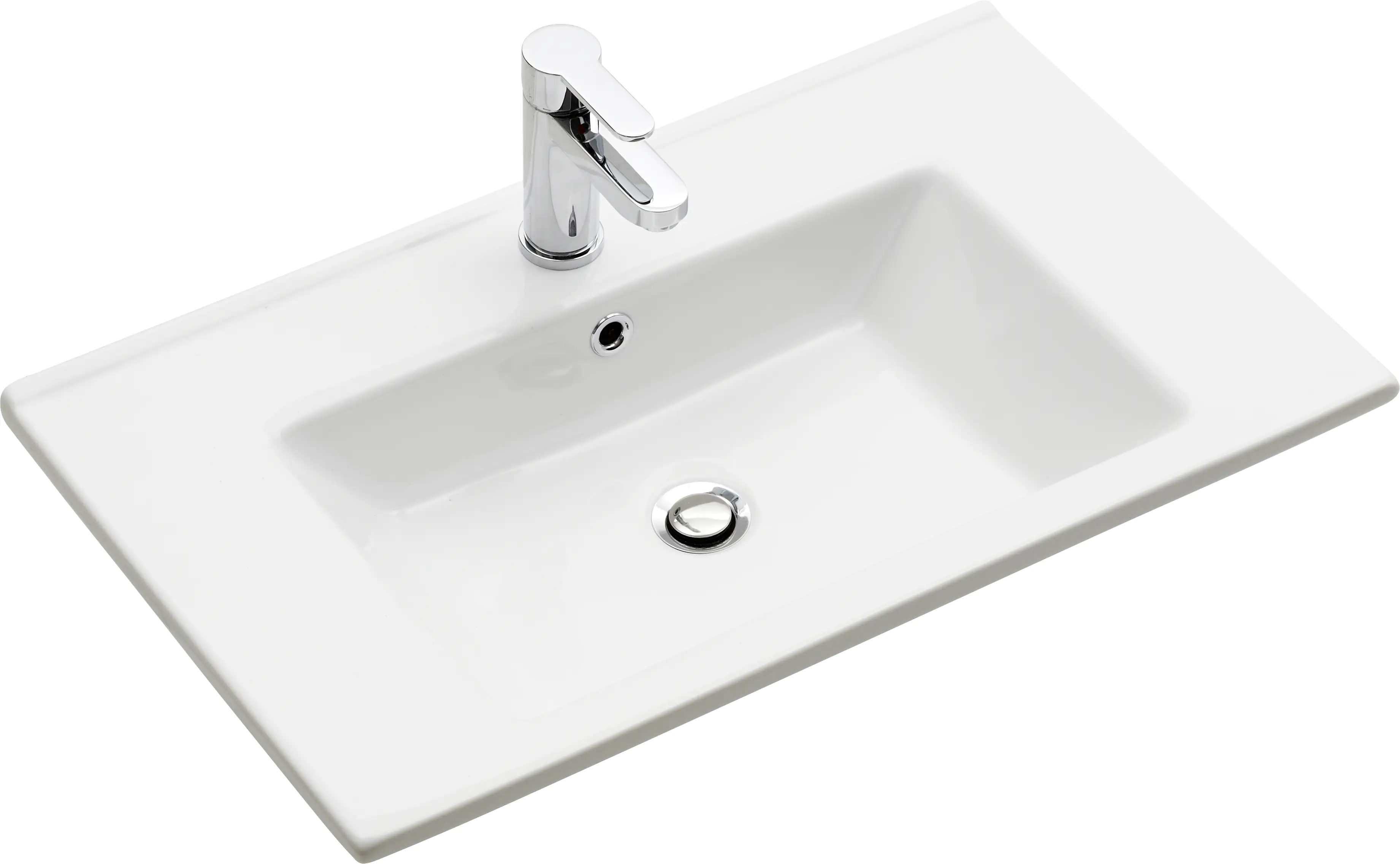 Pelipal Keramikwaschtisch 75 x 45 x 2 cm