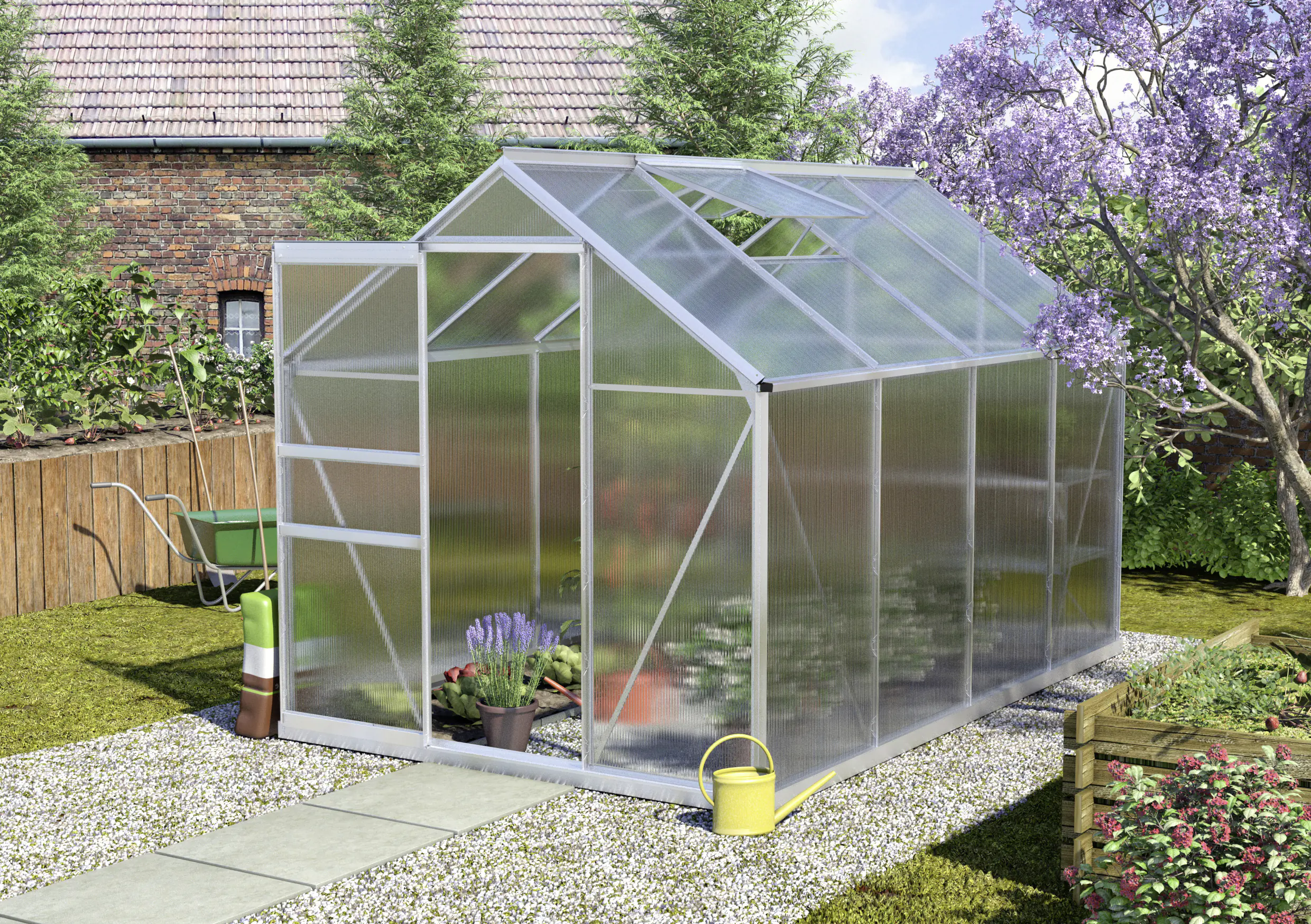 Vitavia Gewächshaus Calypso 5800 192 x 302 cm 4 mm HPK