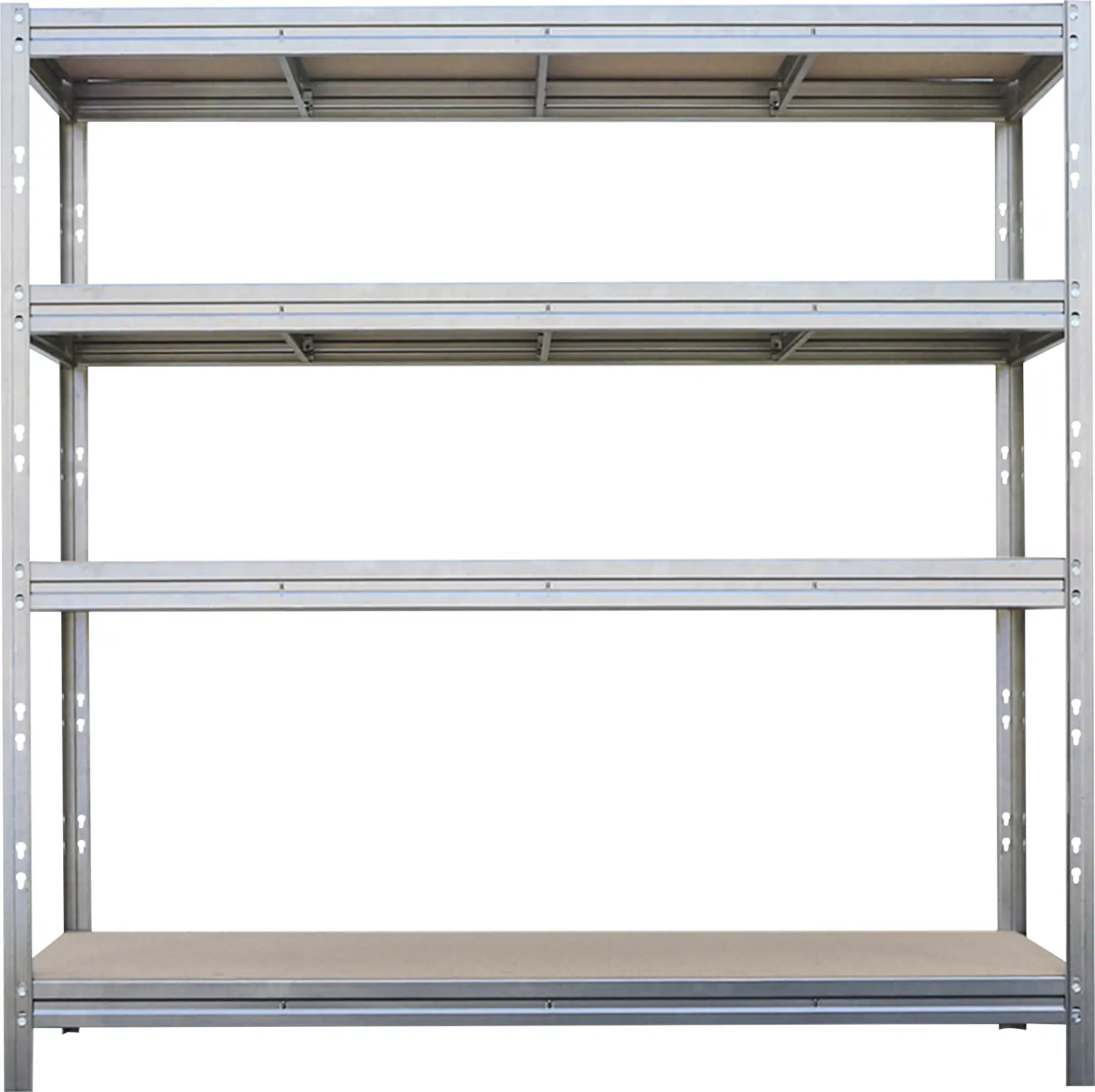 Ar Shelving Schwerlastregal Bullrack Rivet verzinkt 200 x 210 cm 4 Böden 2400 kg