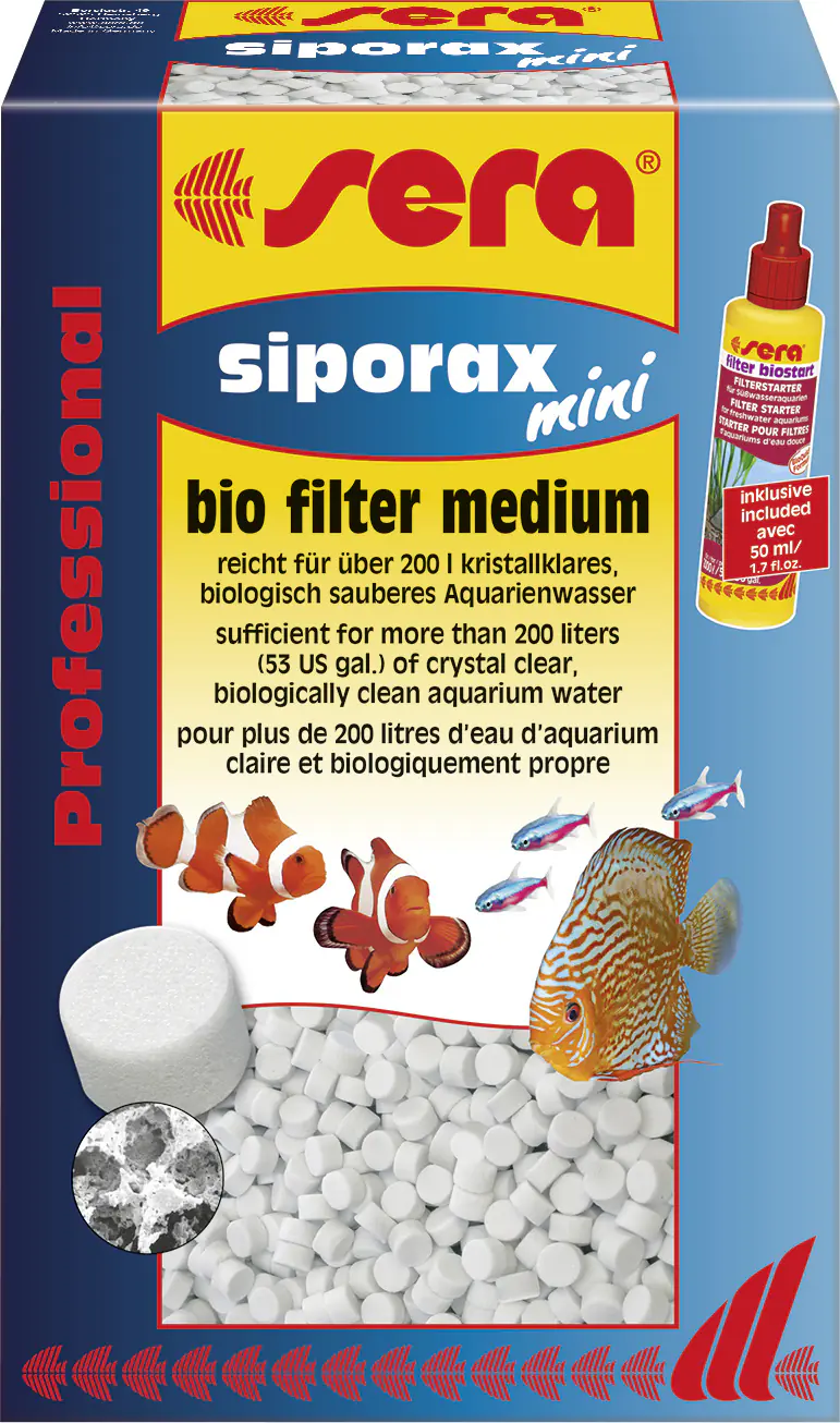 Sera Aquariumfiltermedium siporax mini Professional 270 g