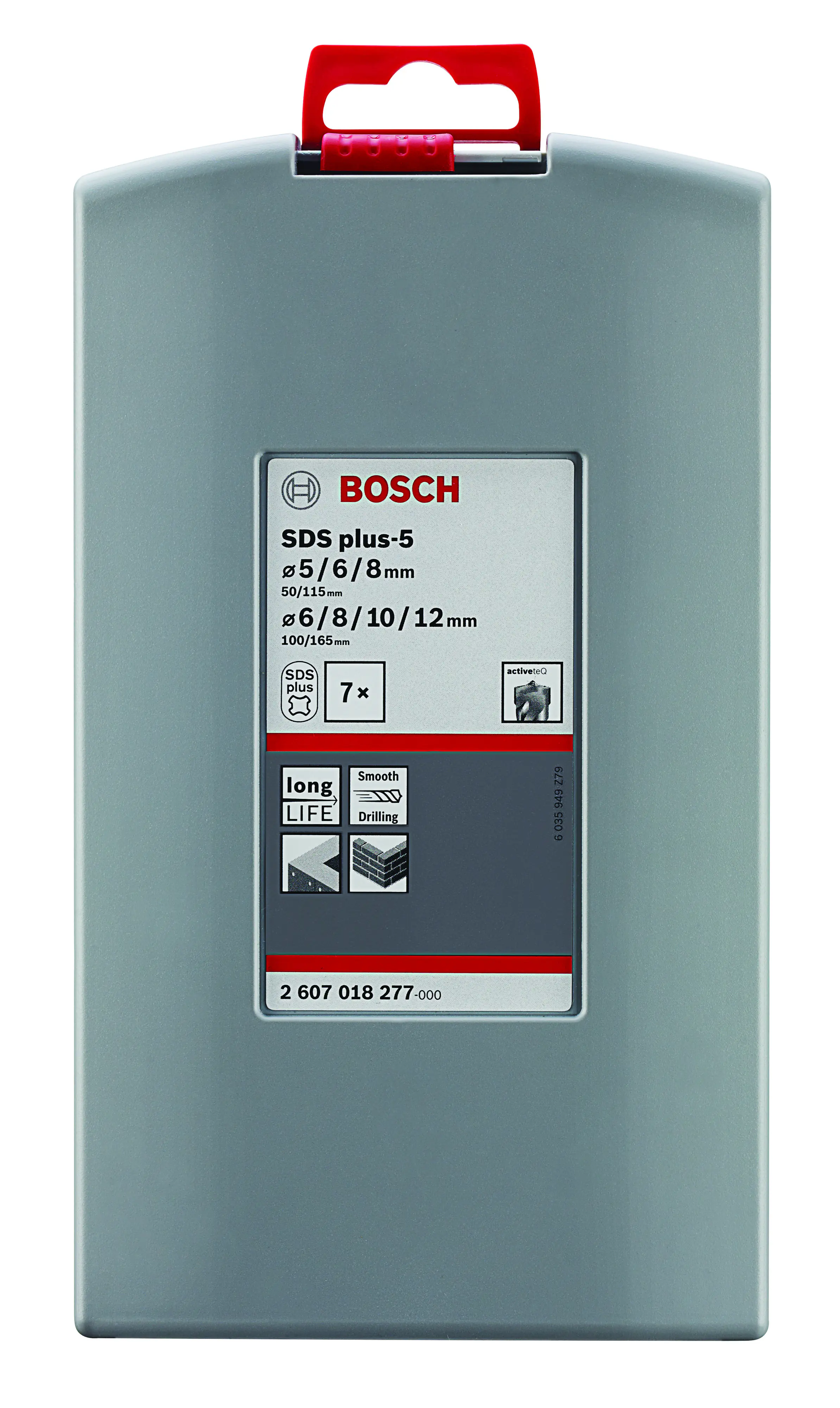Bosch Hammerbohrer-Set 7-teilig