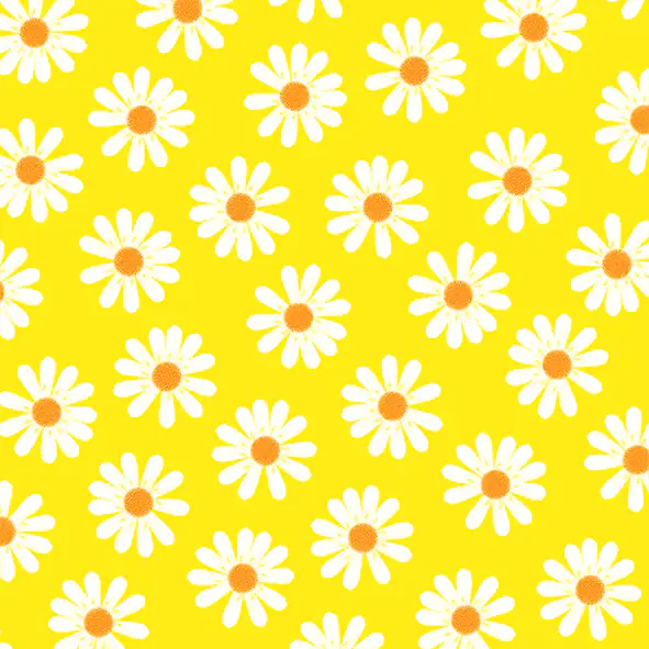 Braun & Company Servietten Motiv Dancing Daisies gelb 33 x 33 cm - 20er Pack