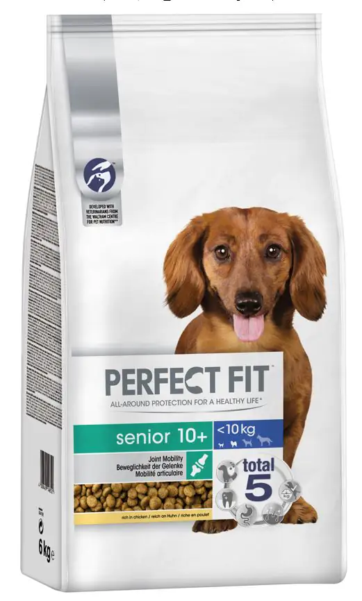 Perfect Fit Senior 10+ Hundefutter für kleine Hunde mit Huhn 6 kg