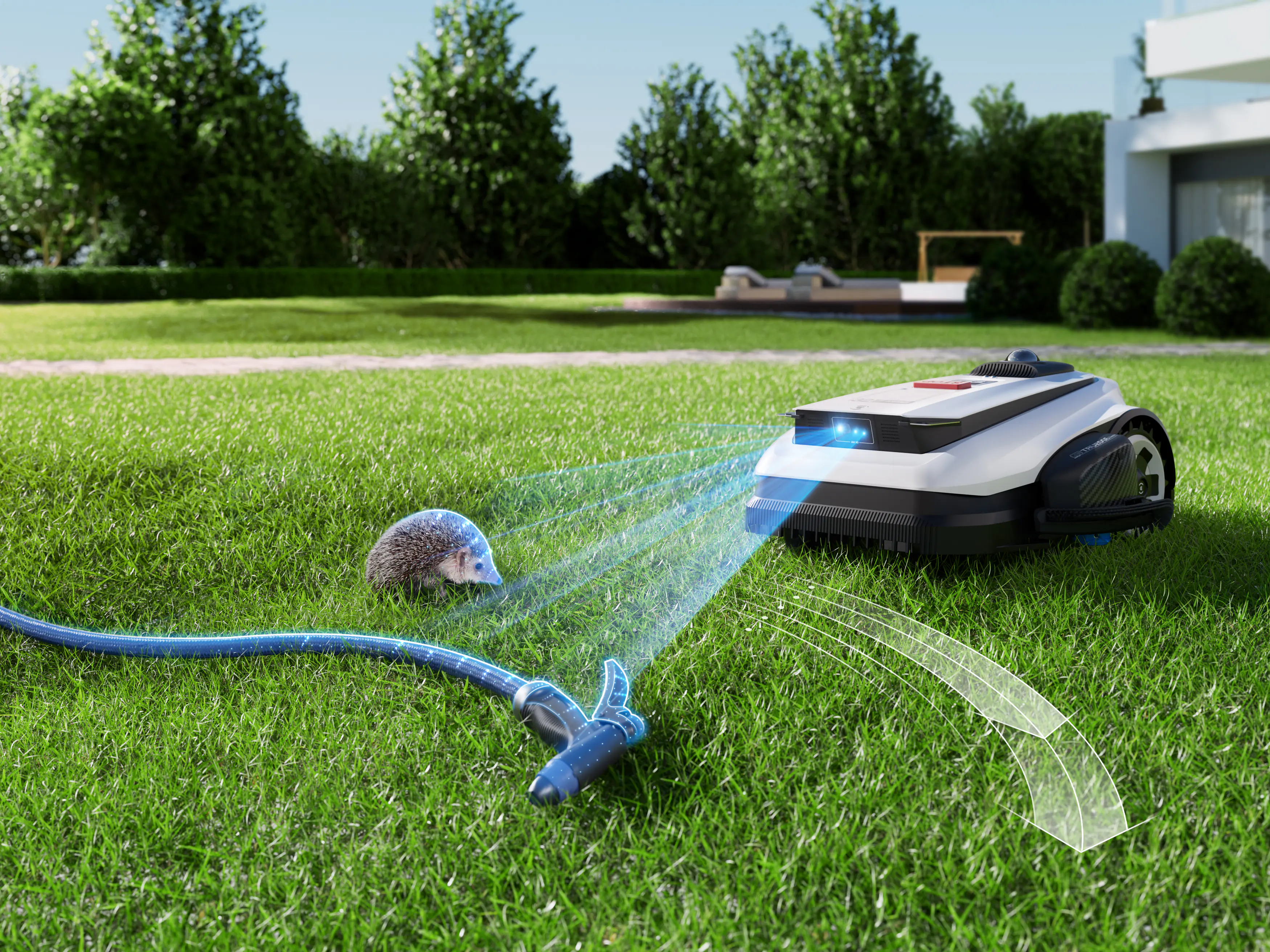 ECOVACS Mähroboter GOAT A3000 LiDAR Pro - 33 cm Schnittbreite 3000 m² 32 V