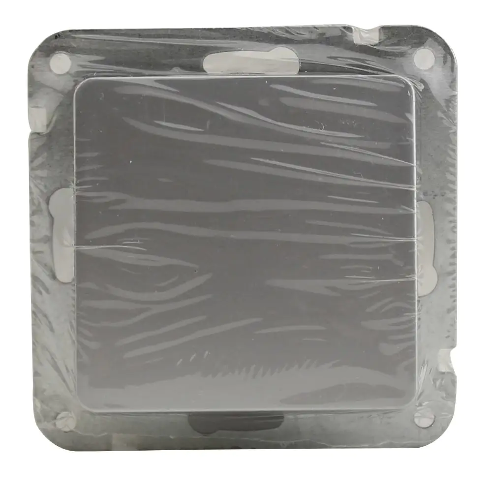 Unitec Kreuzschalter Genua silber