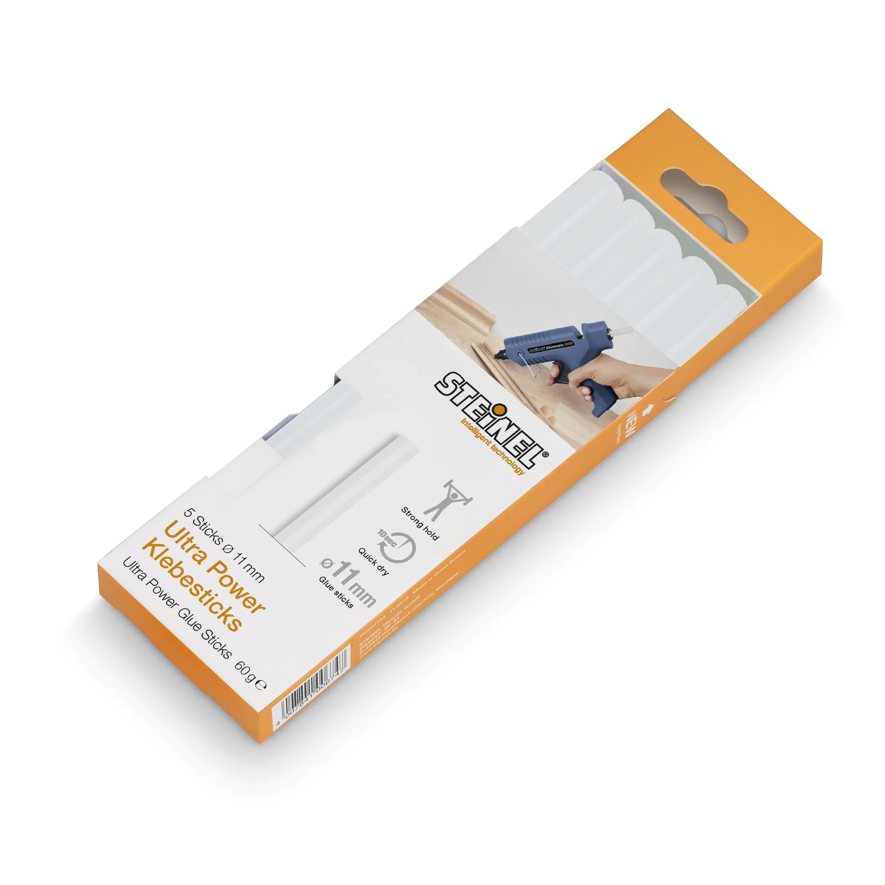 Steinel Klebesticks Ø 11 mm, stark (Ultra Power), 5 Stück