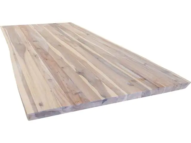 Tisch-Set "Live Edge" Akazie 200 x 90 cm x 38 mm inkl. Tischbeine U-Form Tisch-Set "Live Edge" Akazie 200 x 90 cm x 38 mm inkl. Tischbeine U-Form
