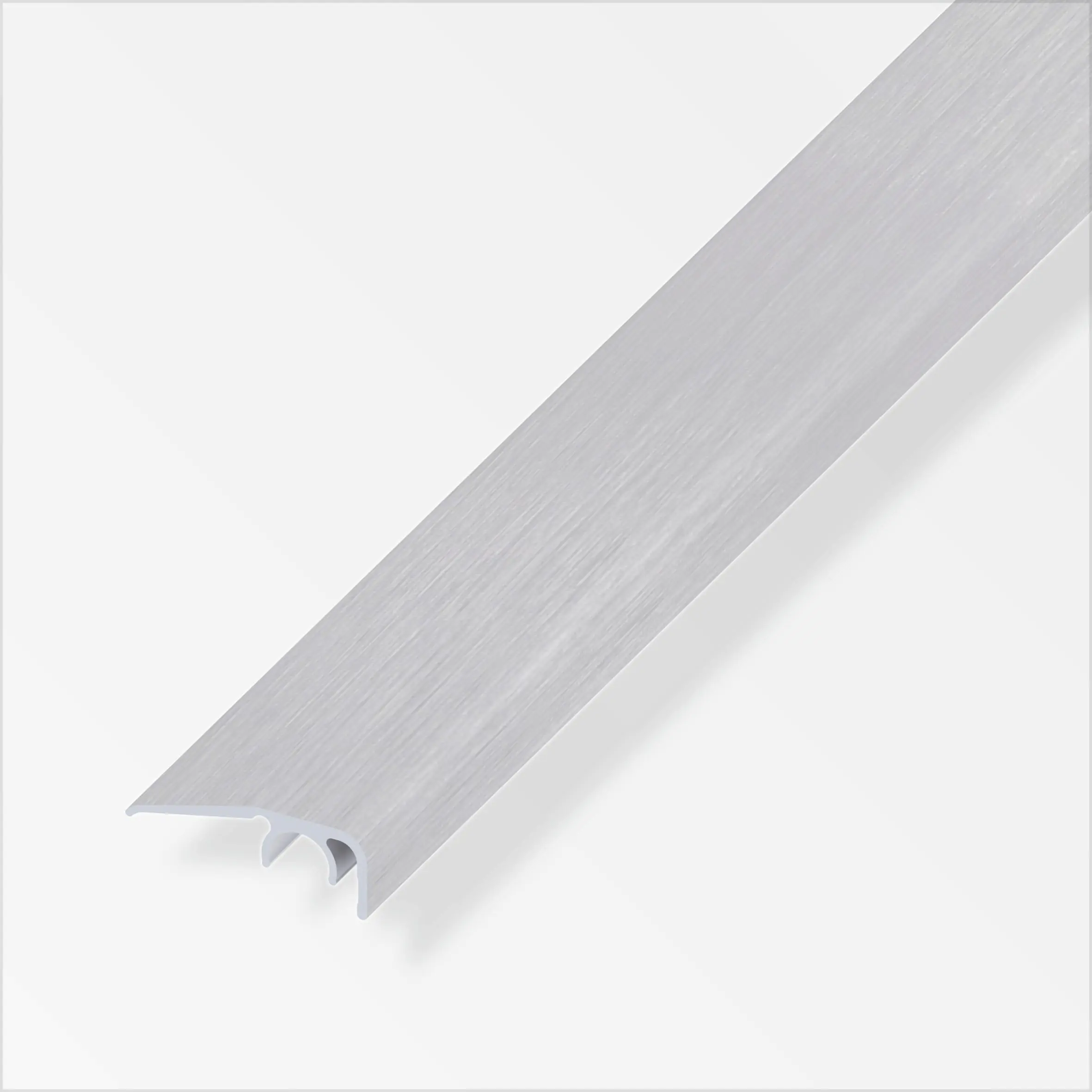 alfer Abschluss-Profil 1 m, 32 x 12.5 mm Aluminium eloxiert gebürstet grau alfer Abschluss-Profil 1 m, 32 x 12.5 mm Aluminium eloxiert gebürstet grau