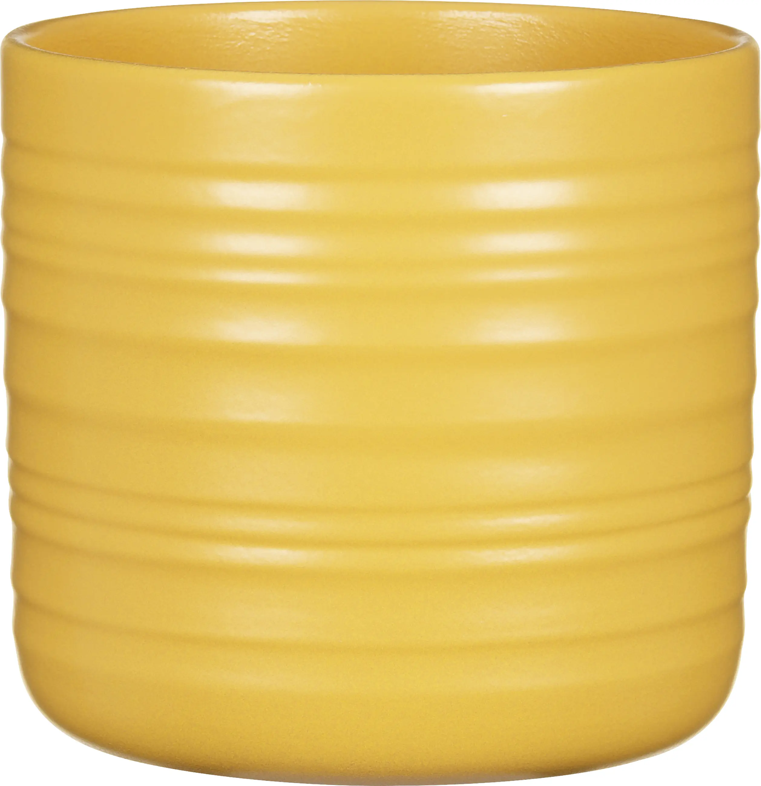 Scheurich Übertopf Serie Curcuma 850 Keramik gelb Ø 20 x 18 cm 