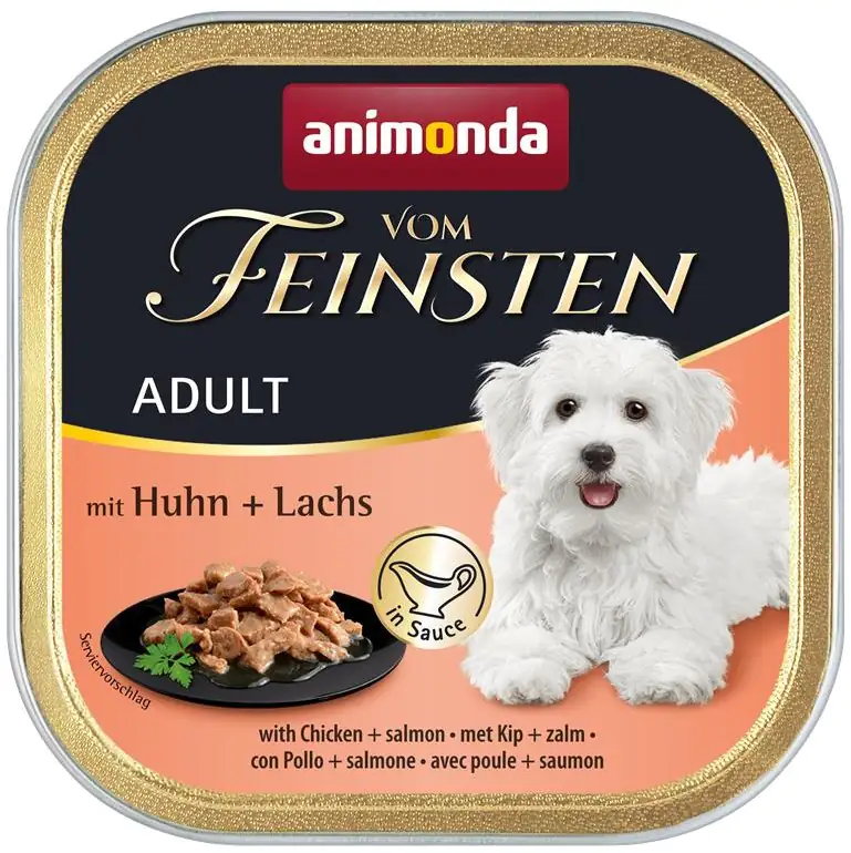 Animonda vom Feinsten Hundenassfutter Adult 150 g Huhn & Lachs