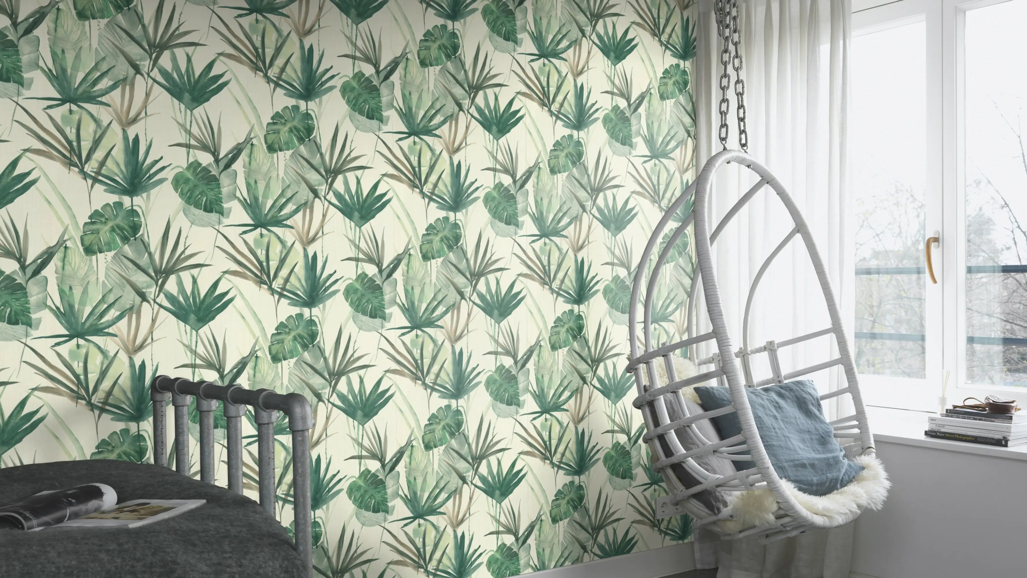 Rasch Vliestapete 536409 BARBARA Home Collection II Rasch Vliestapete 536409 BARBARA home Collection II floral grün 10,05 x 0,53 m