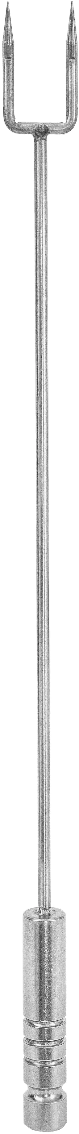 Schneider Grill-Gabel mit Edelstahlgriff Edelstahl