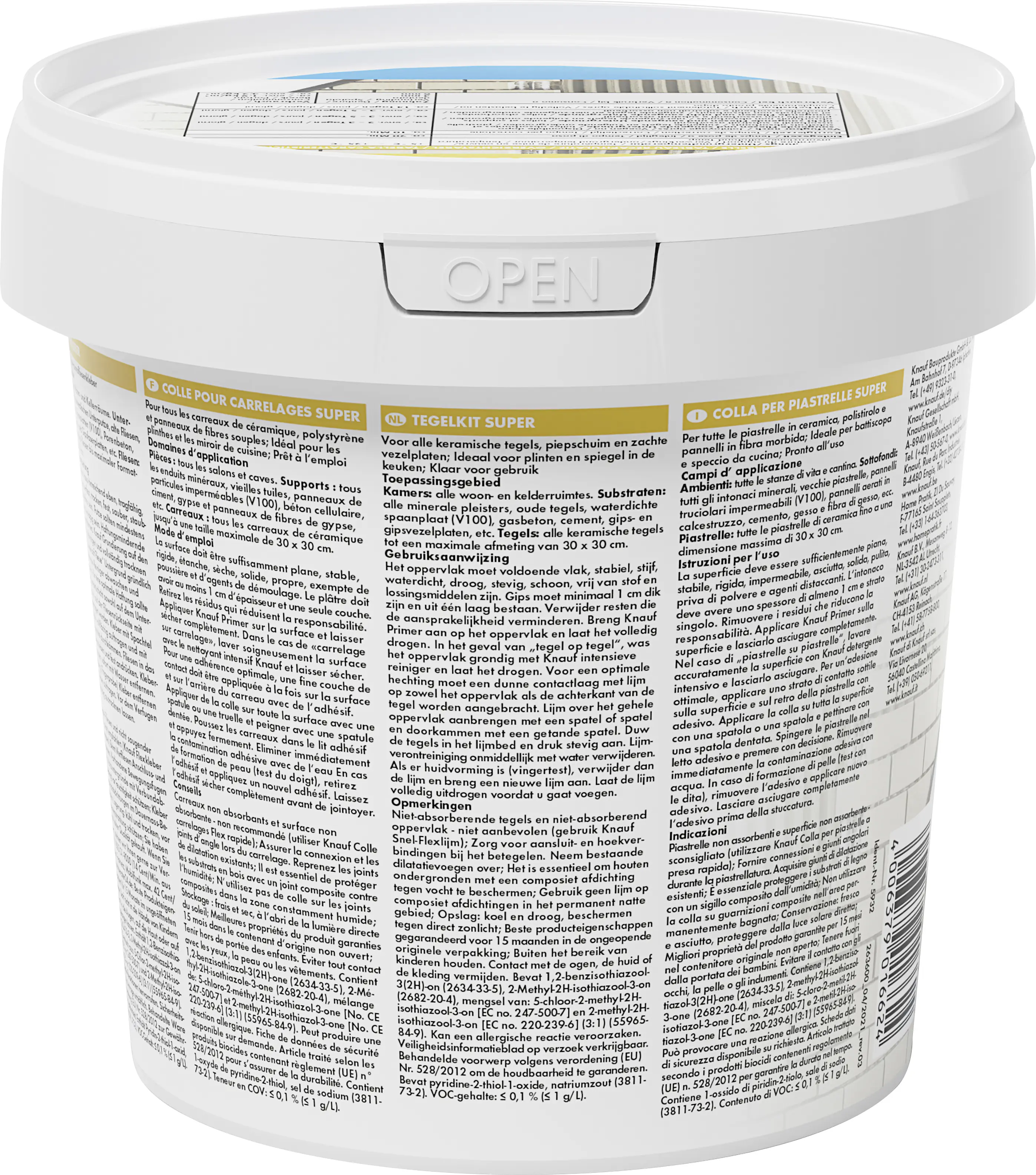 Knauf Fliesenkleber Superkleber 1 kg