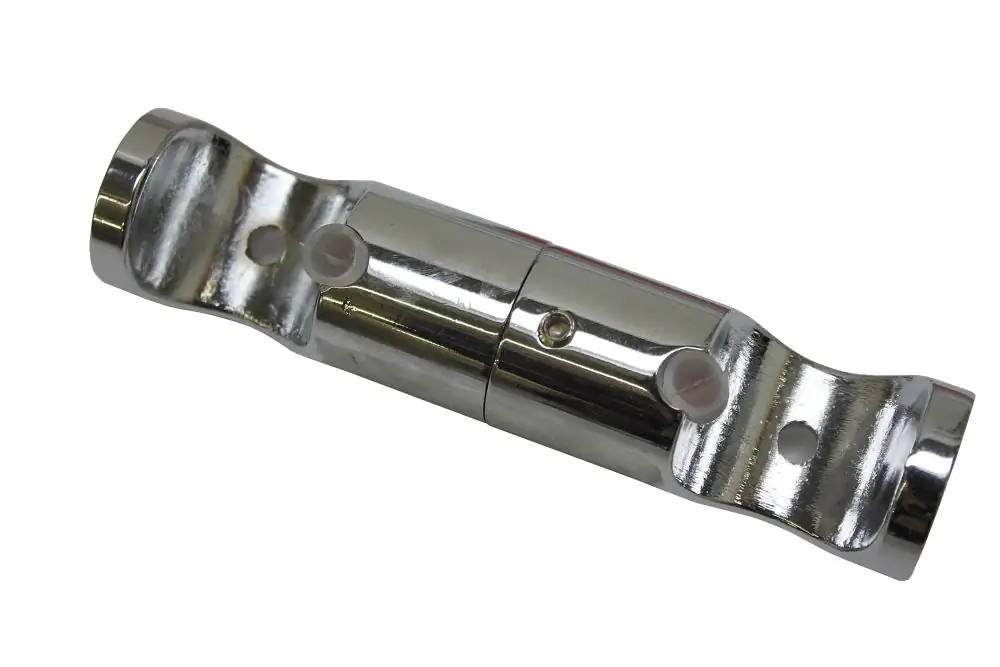 Gardinia Deckenträger Adapter Chicago chrom, 5,5 cm, Ø 20 mm Gardinia Deckenträger Adapter Chicago chrom, 5,5 cm, Ø 20 mm