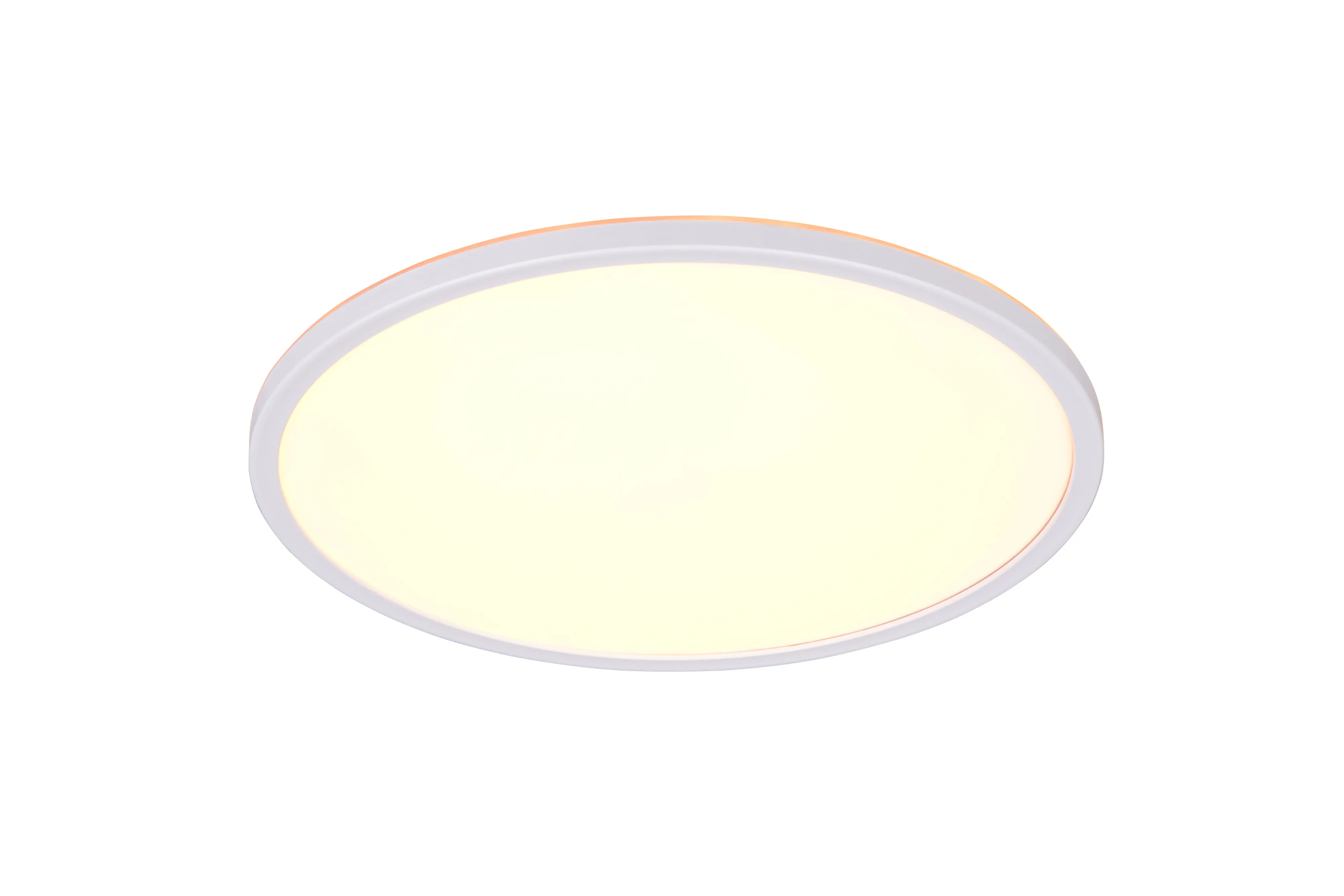 Reality LED-Deckenleuchte Emra Ø42 cm weiß matt Memory Funktion