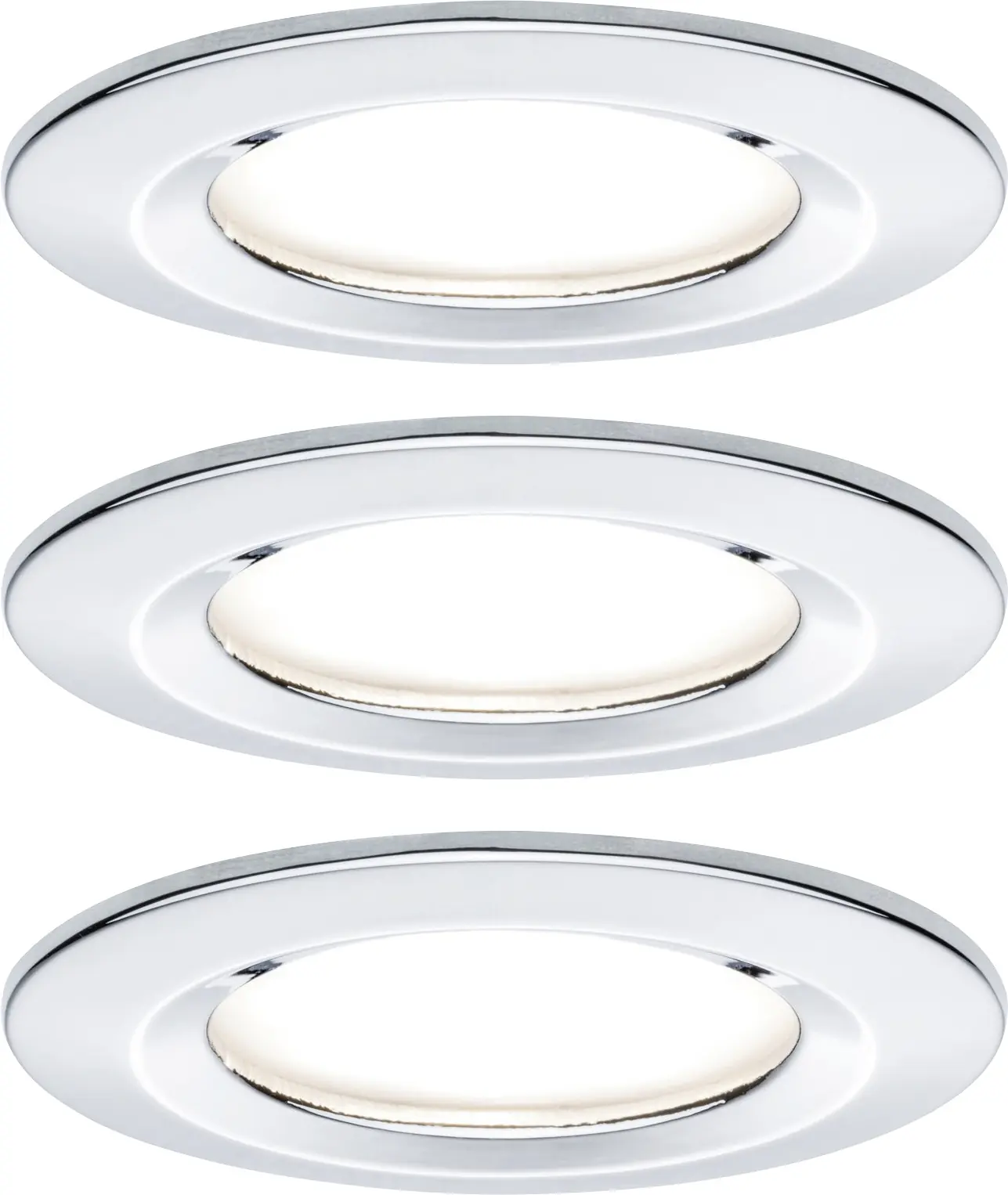 Paulmann LED Einbauleuchte Nova 3x6,5W IP44 chrom