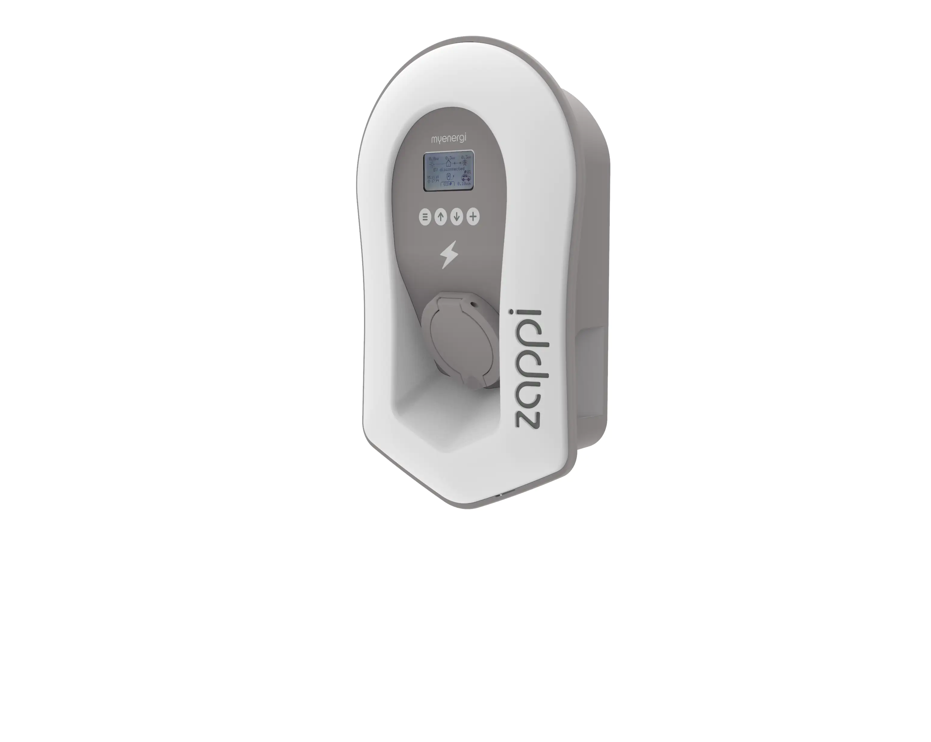 Zappi Wallbox 2H22UW-T V2.1 mit Buchse weiß 3,7/4,3/11/22 kW