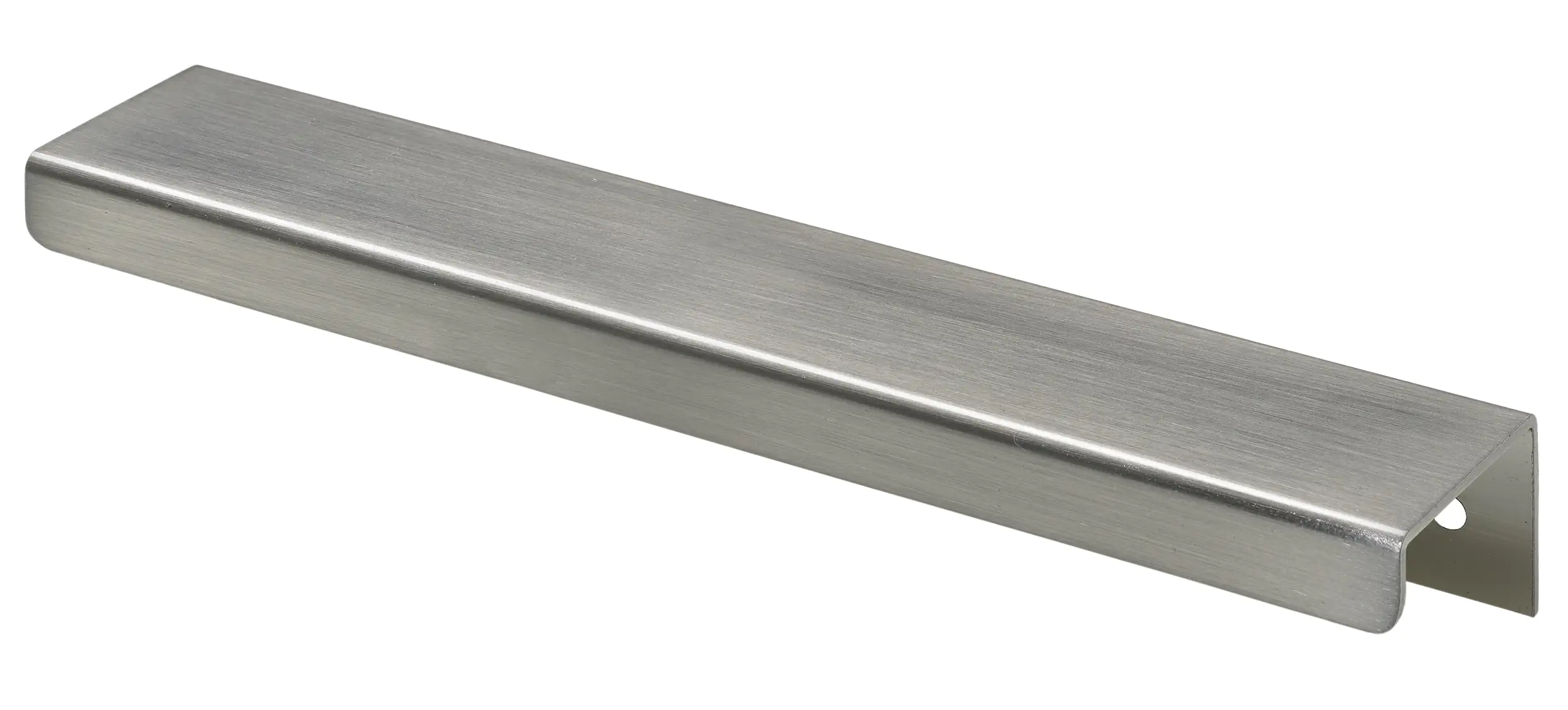 Hettich Möbelgriff Aluminium Edelstahl Optik 12,5 x 180 x 35 mm -1 Stück