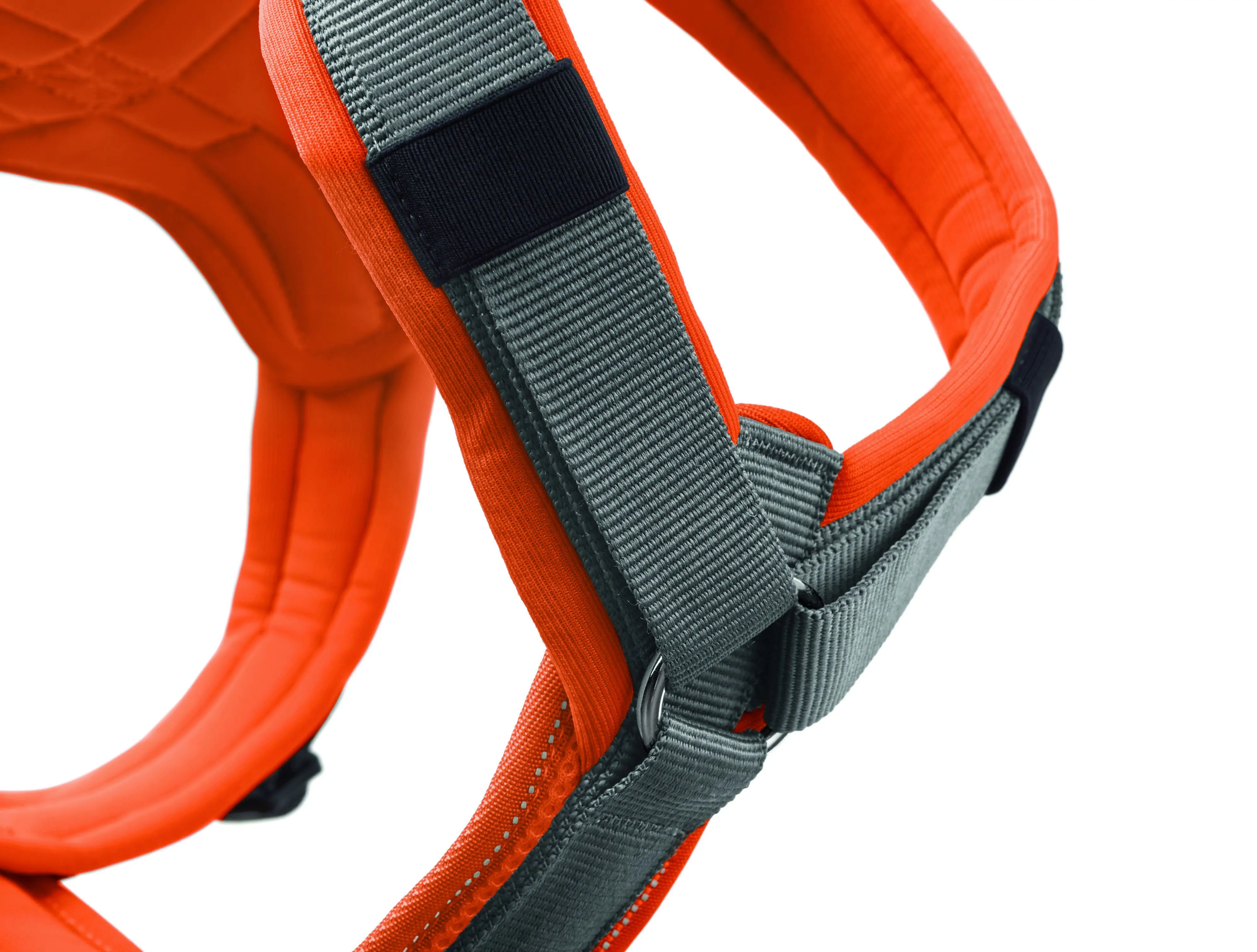 Hunter Hundegeschirr Maldon Up mit Griff XS-S orange/grau