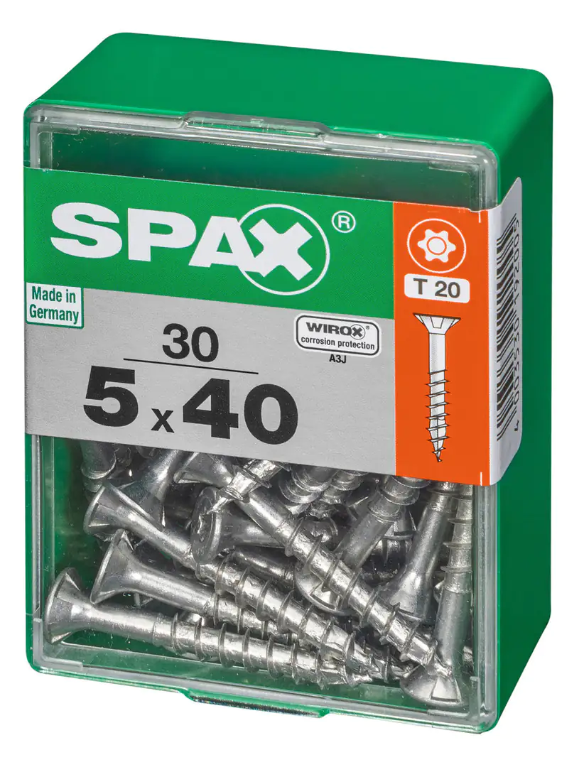 Spax Universalschrauben 5.0 x 40 mm TX 20 - 30 Stk.