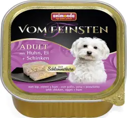 4017721826464 Animonda Vom Feinsten Adult Schlemmerkern mit Huhn Ei + Schinken 150 g