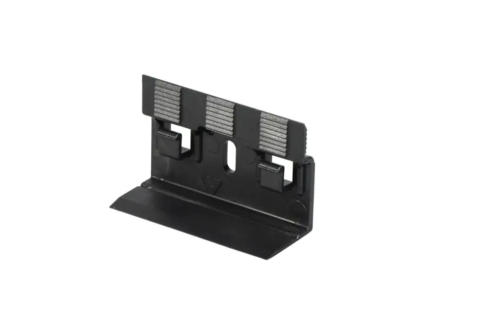 Leistenclip schwarz Leistenclip schwarz