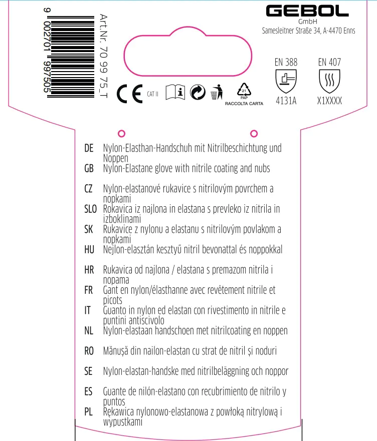 Gebol Handschuh Multi Flex Touch Lady  