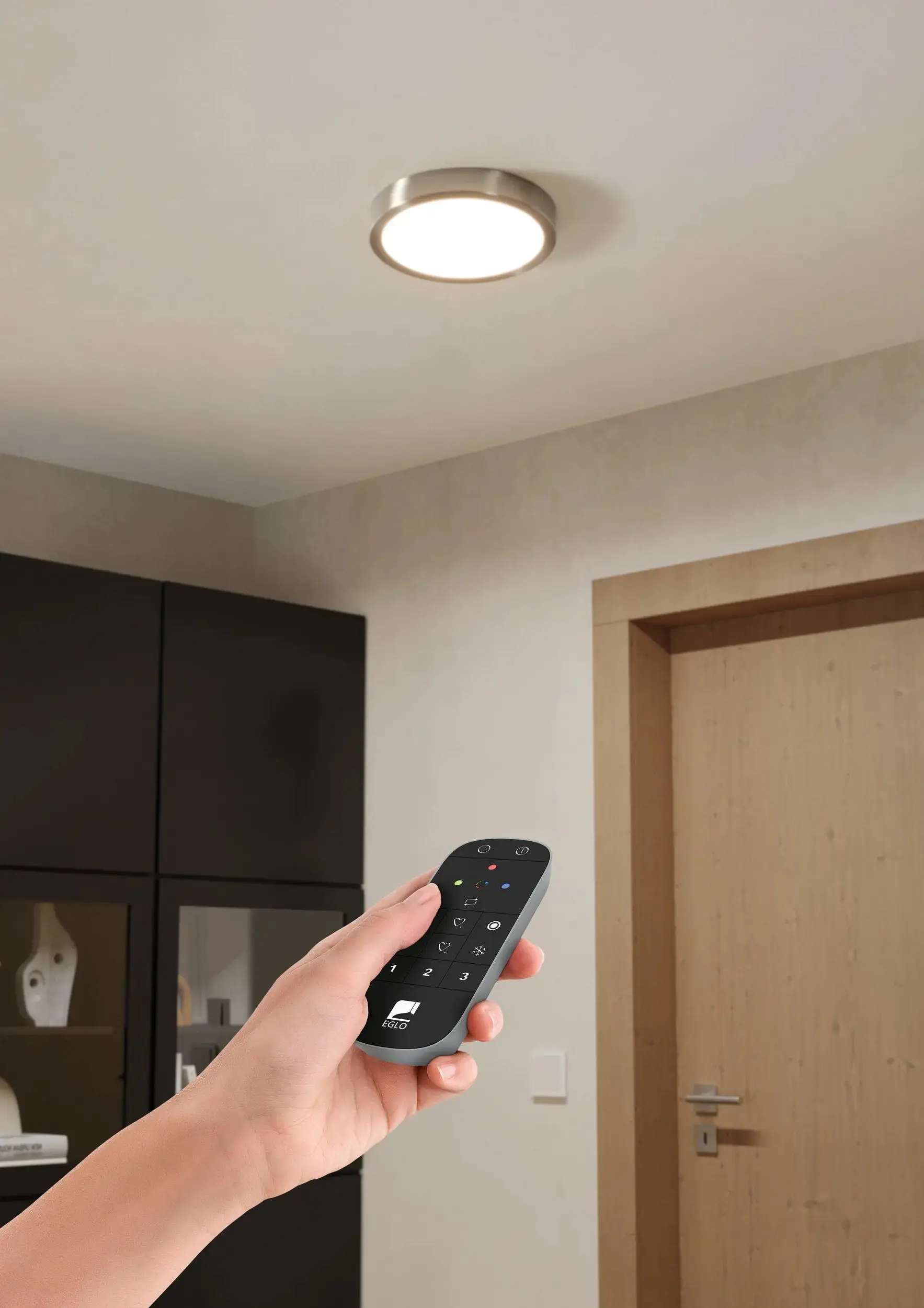 Eglo Connect Fernbedienung Connect-Z grau Smart Home connect.Z