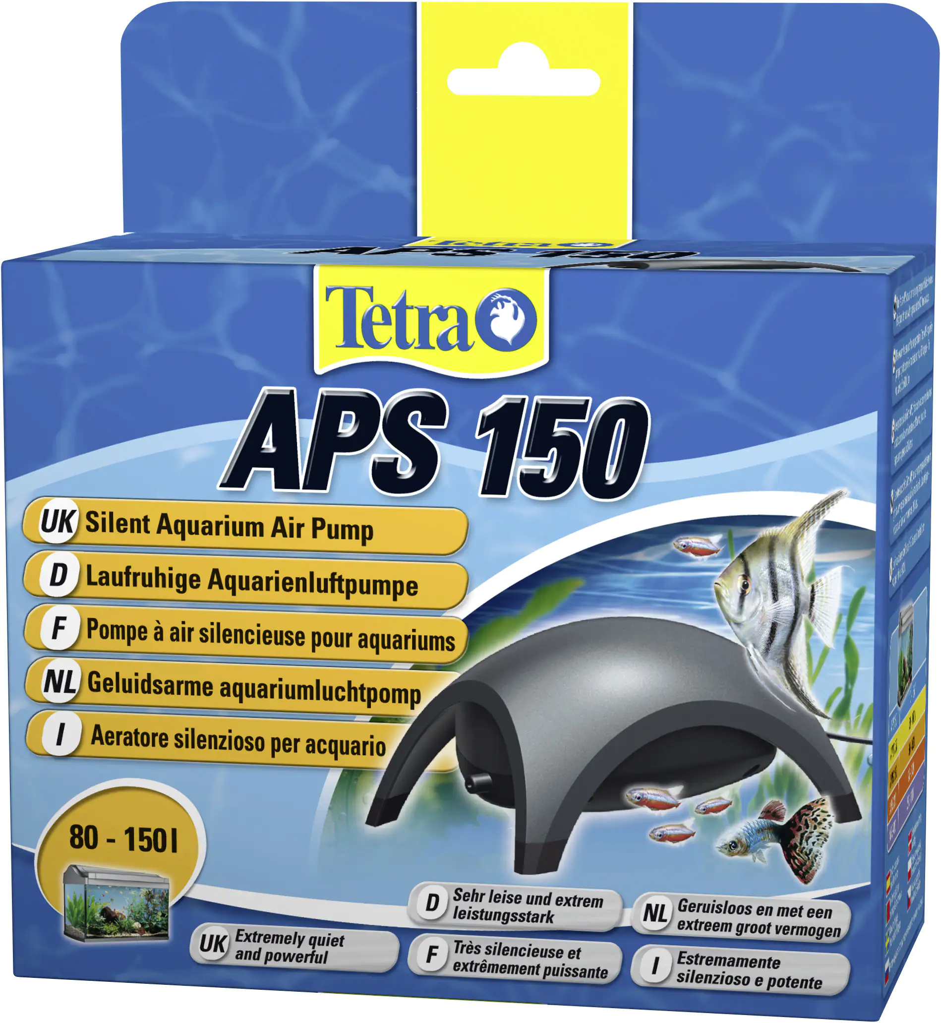 Tetra Aquarienluftpumpe APS 150 anthrazit