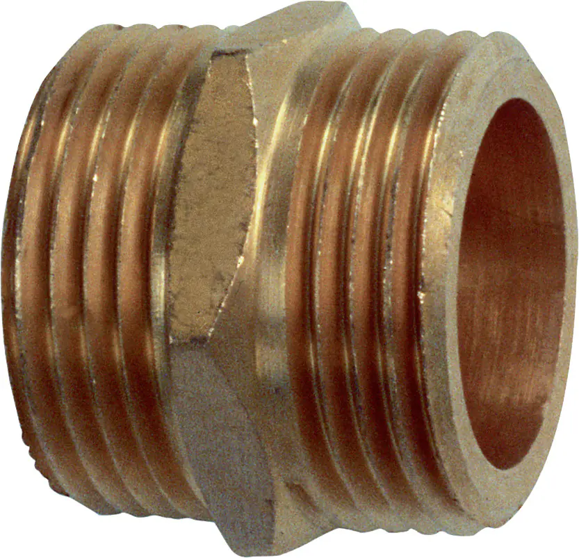 Cornat Messing Doppelnippel Beidseitig AG 1 1/4"