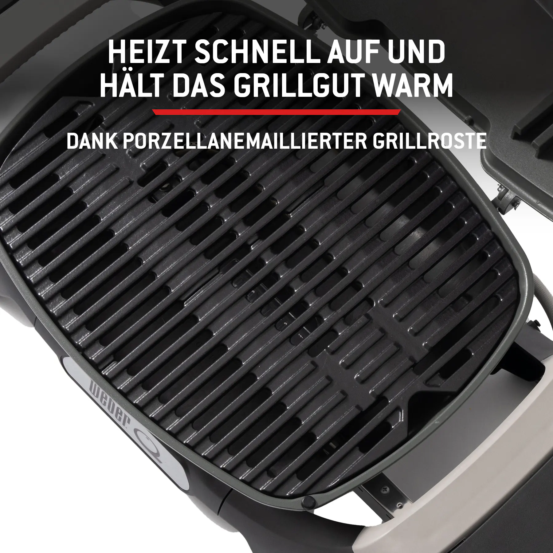Weber Gasgrill Q1100N, schwarz, 38x66x44 cm, 2,94 kW
