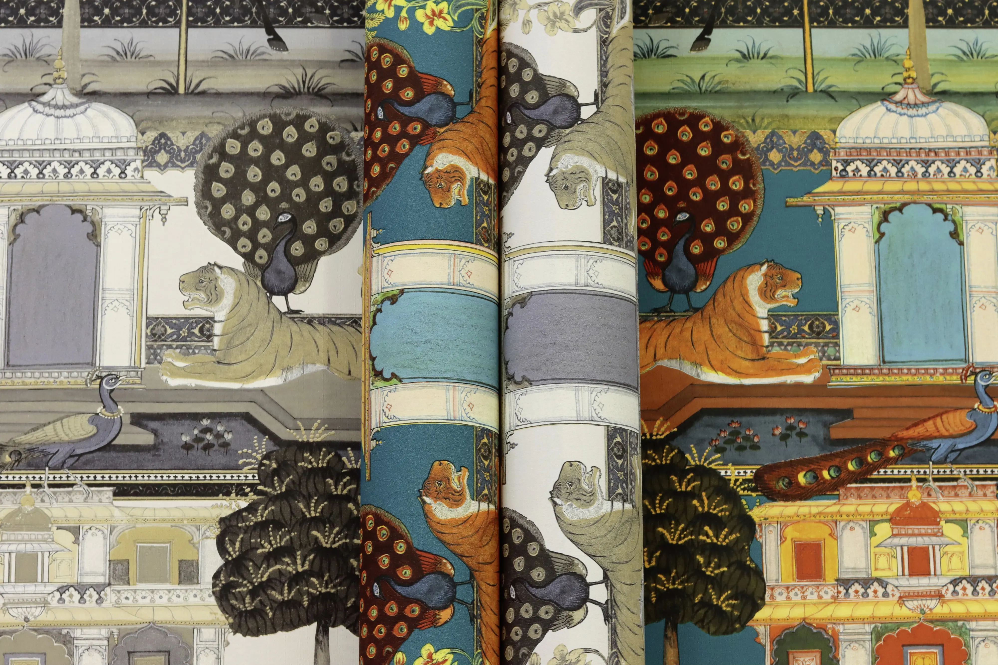 Rasch Vliestapete 746211 Grün-Hellgrün Muster & Motive 10,05 m x 0,53 m