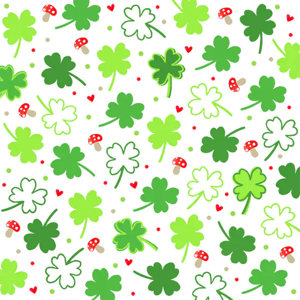 4014995461742 Braun & Company Servietten Motiv Lucky Day 33 x 33 cm - 20er Pack