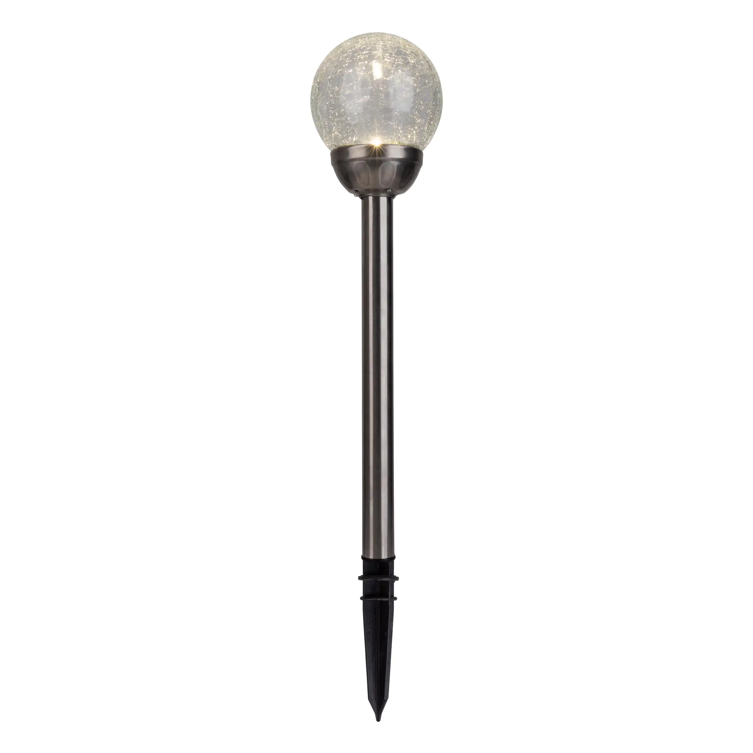 Light & More LED Solarerdspieß Kugel
