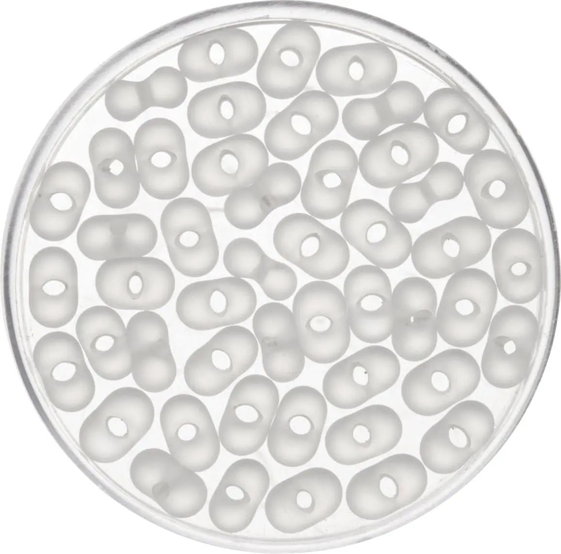 Glorex Farfalle 6,5 mm 17 g, mattweiß