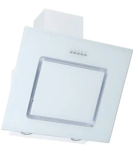 respekta kopffreie Schräghaube 60 cm Glas weiß Typ / Modell: CH 22010 WB 60 cm